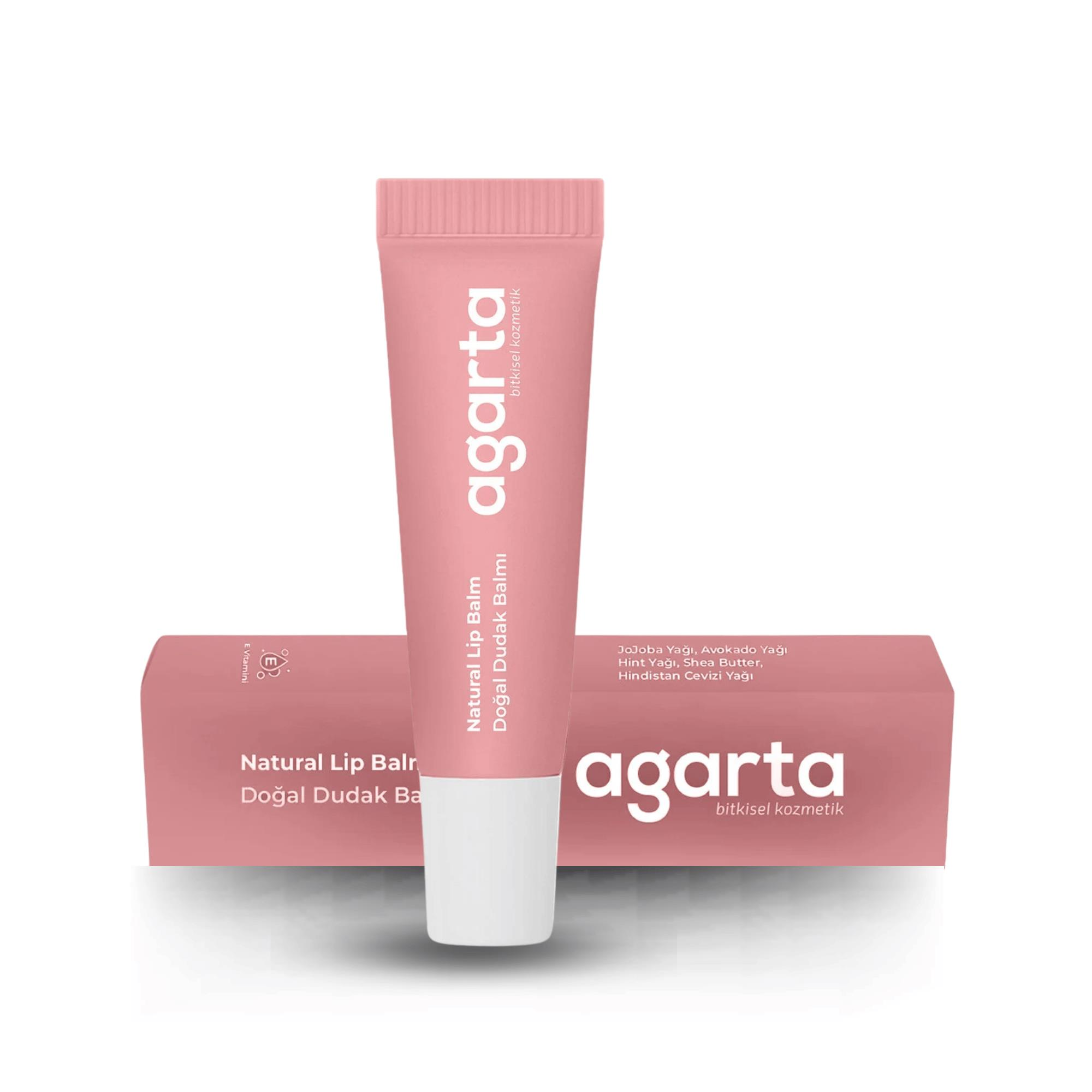 AGARTA - NEMLENDİRİCİ PARLATICI DUDAK BAKIM KREMİ LİP 10 ML