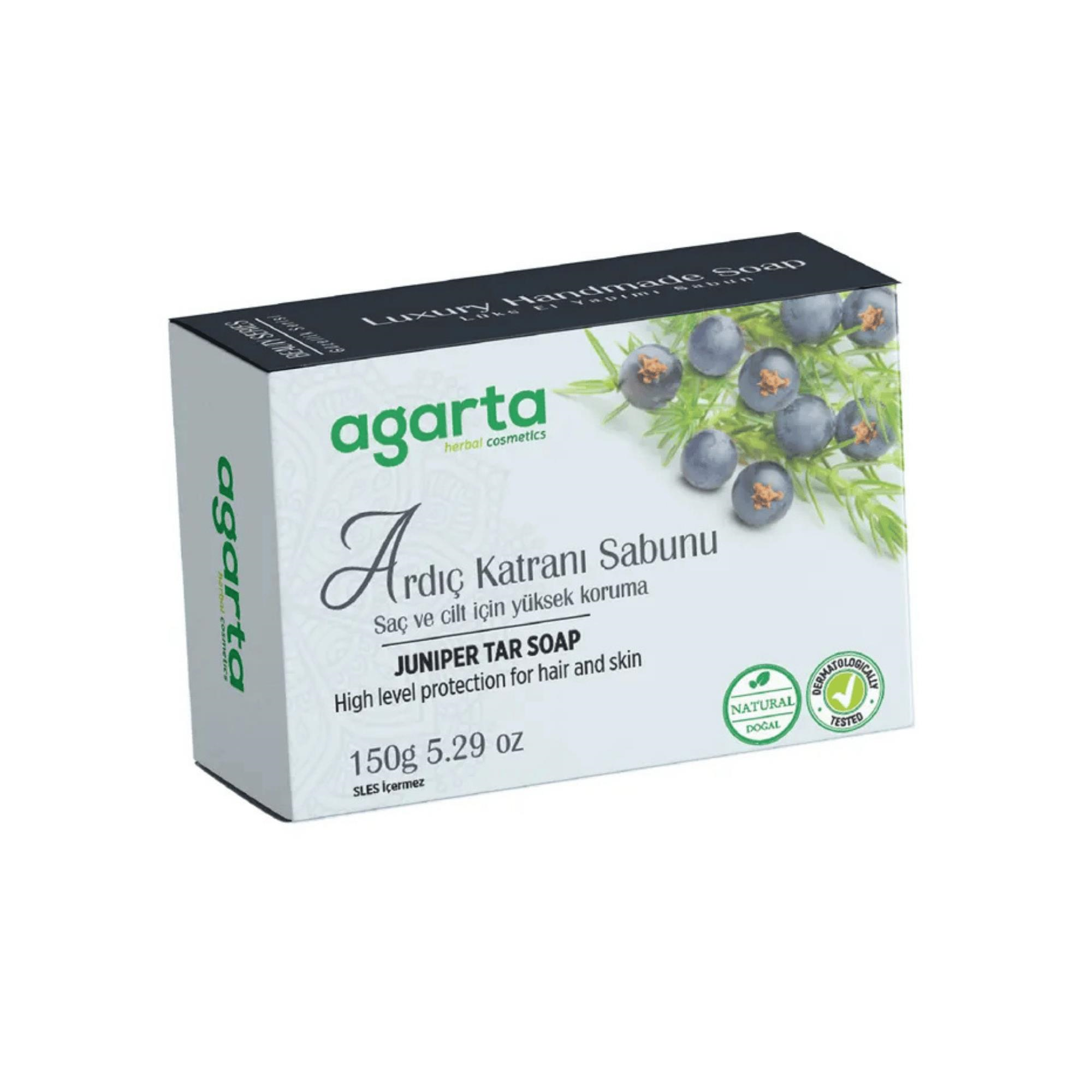 AGARTA - SABUN DOĞAL EL YAPIMI SAÇ VE CİLT ARDIÇ KATRANI 150 GR