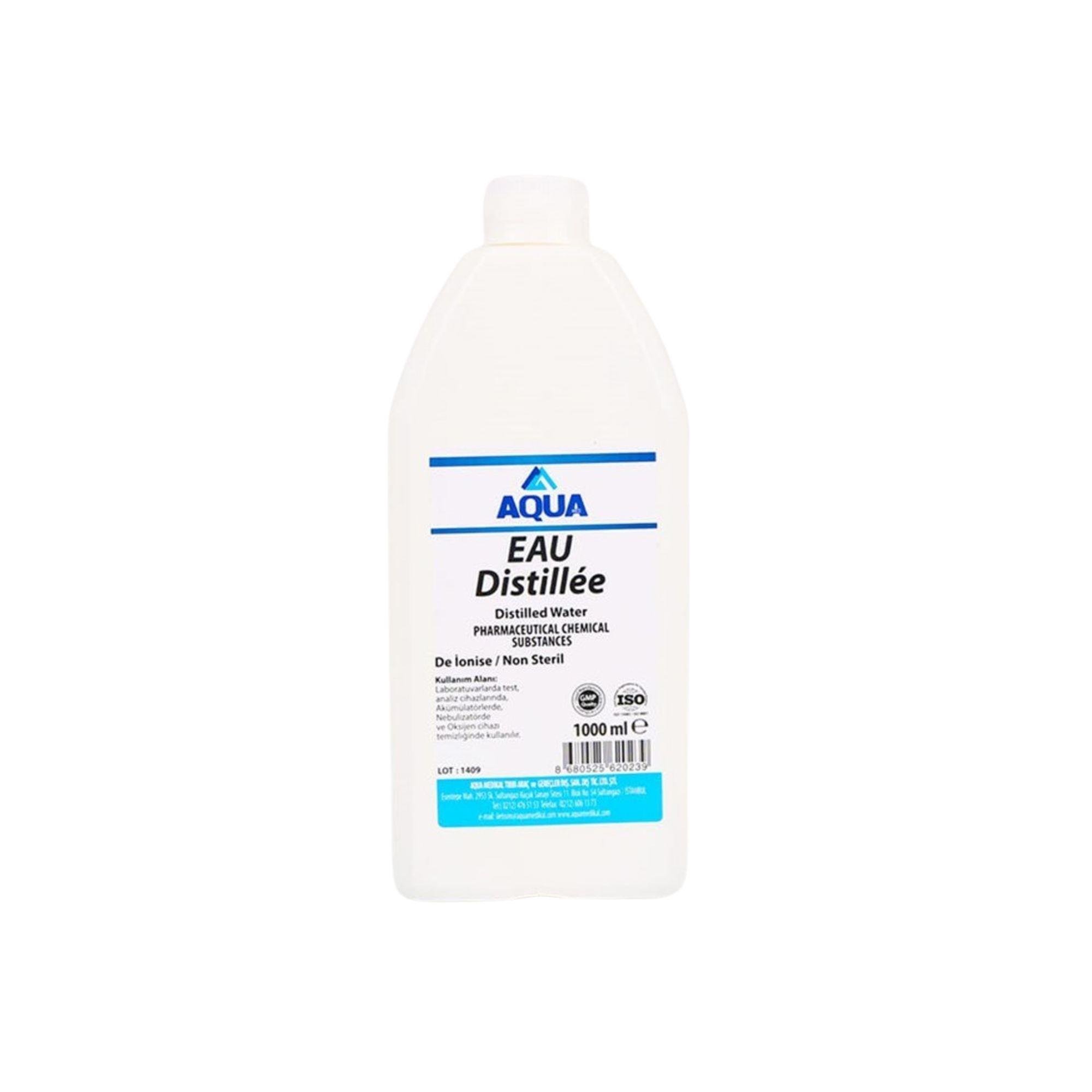 AQUA - DİSTİLE SU 1LT
