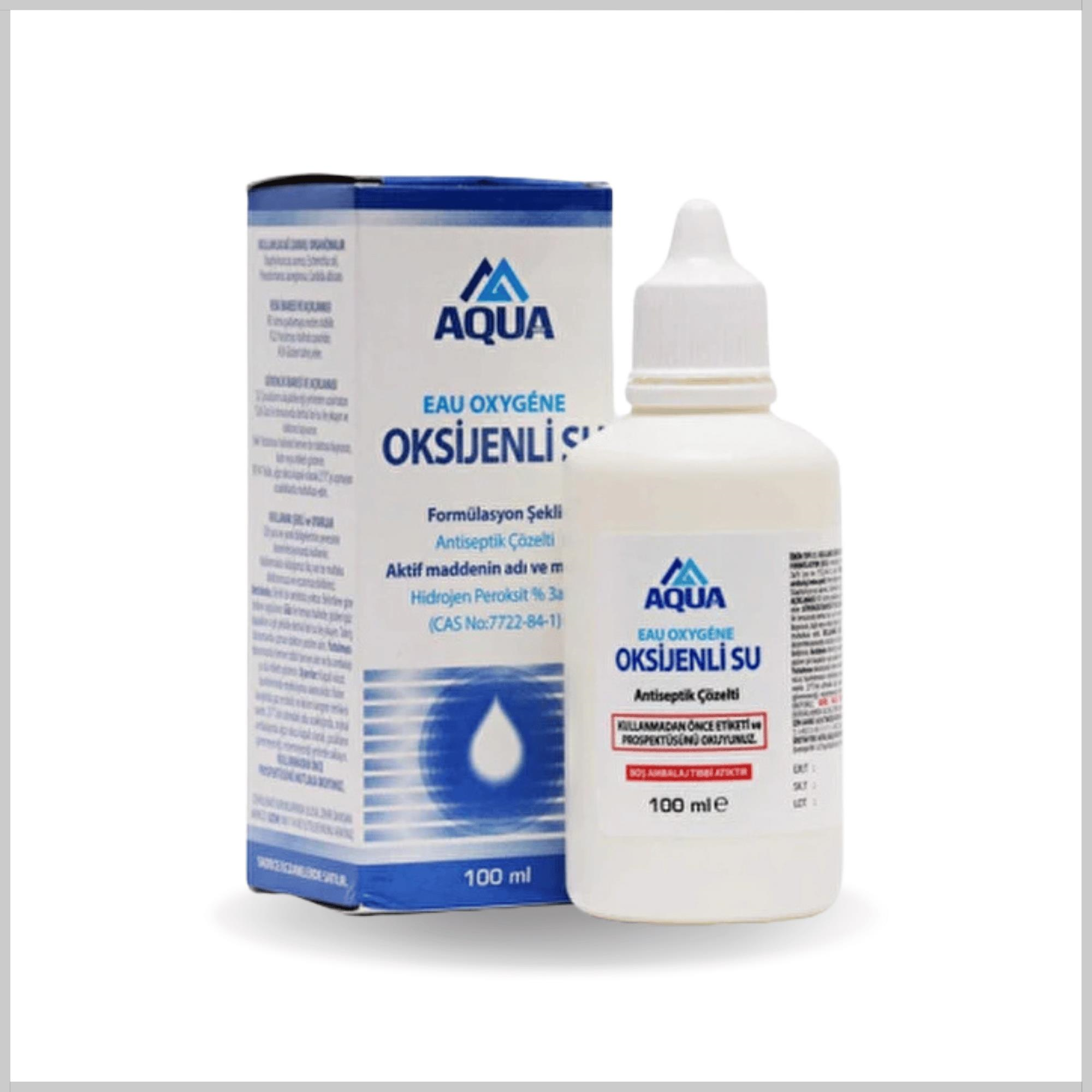 AQUA - OKSİJENLİ SU 100ML - 1 ADET