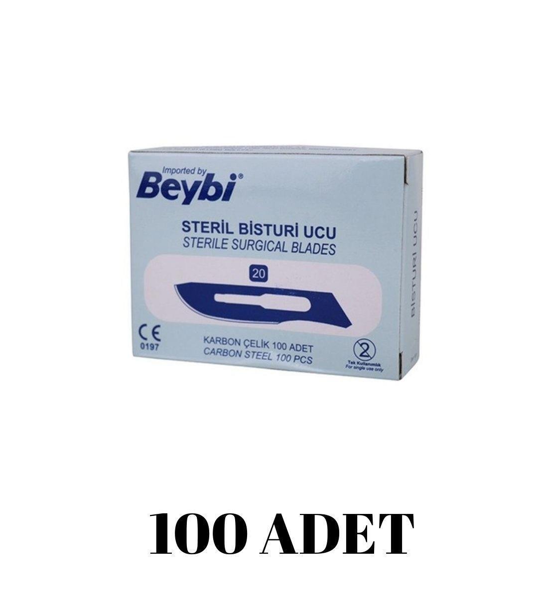 BEYBİ - BİSTÜRİ UCU NO : 20 - 100 ADET