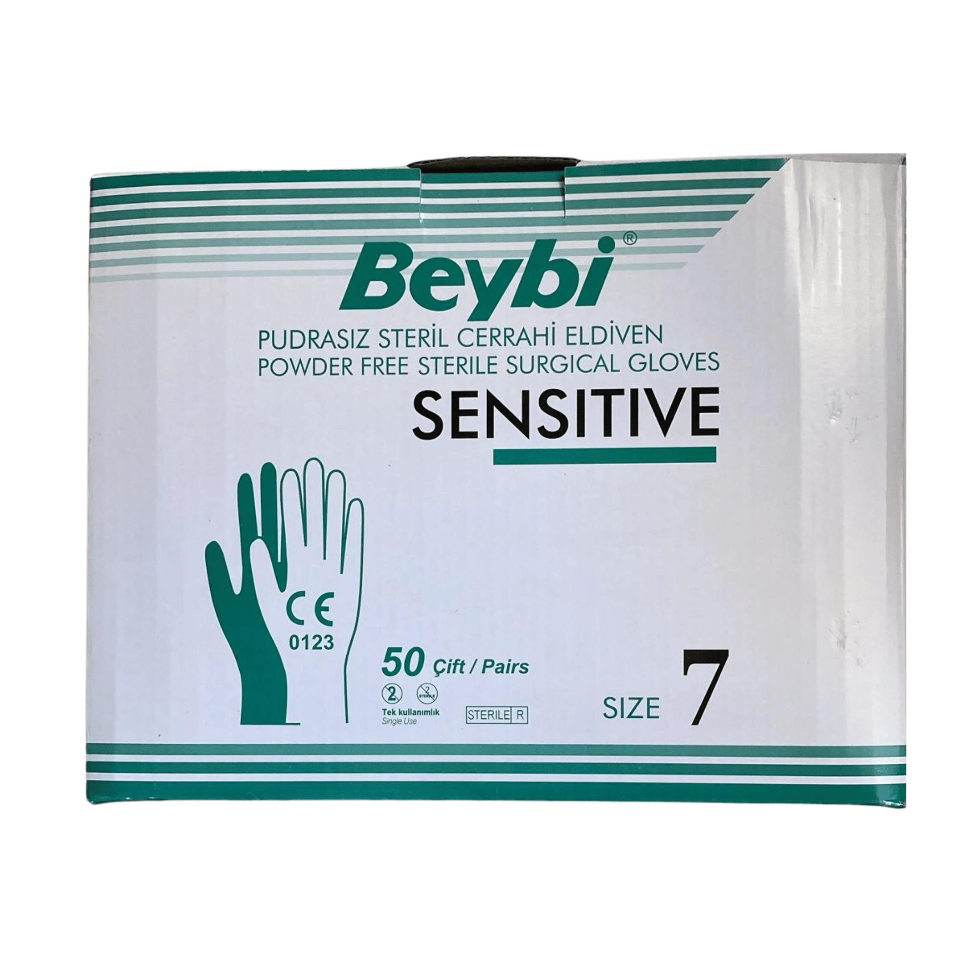 BEYBİ - CERRAHİ ELDİVEN PUDRASIZ SENSİTİVE NO:7.0 - 50 ADET