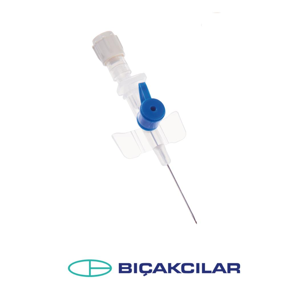 BIÇAKCILAR - ANJİOKAT 22G MAVİ - 50 ADET