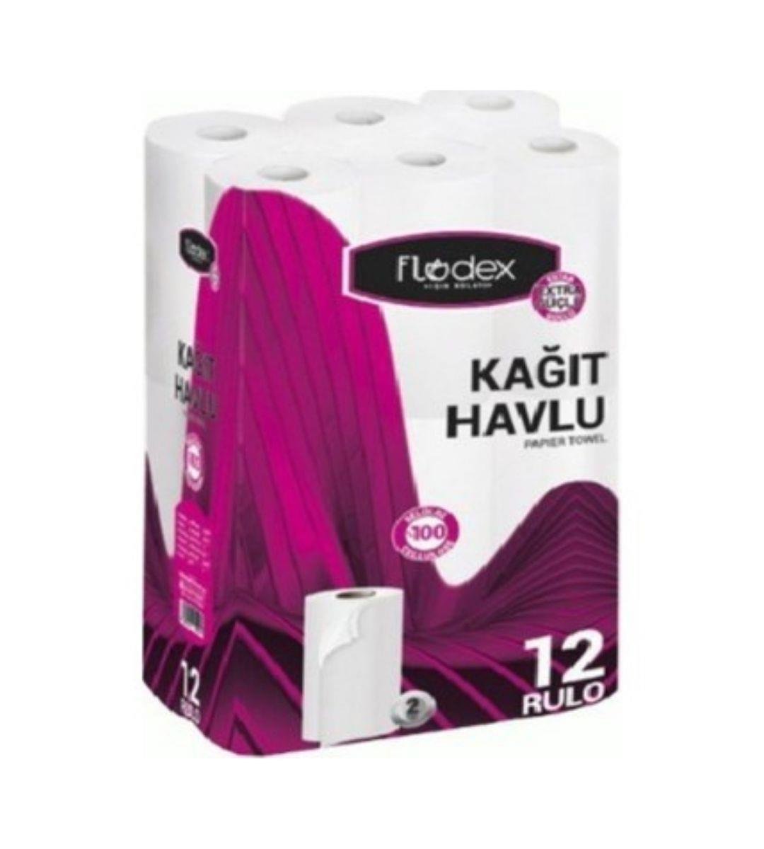 FLODEX - HAVLU KAĞIT 12Lİ - 1 PAKET