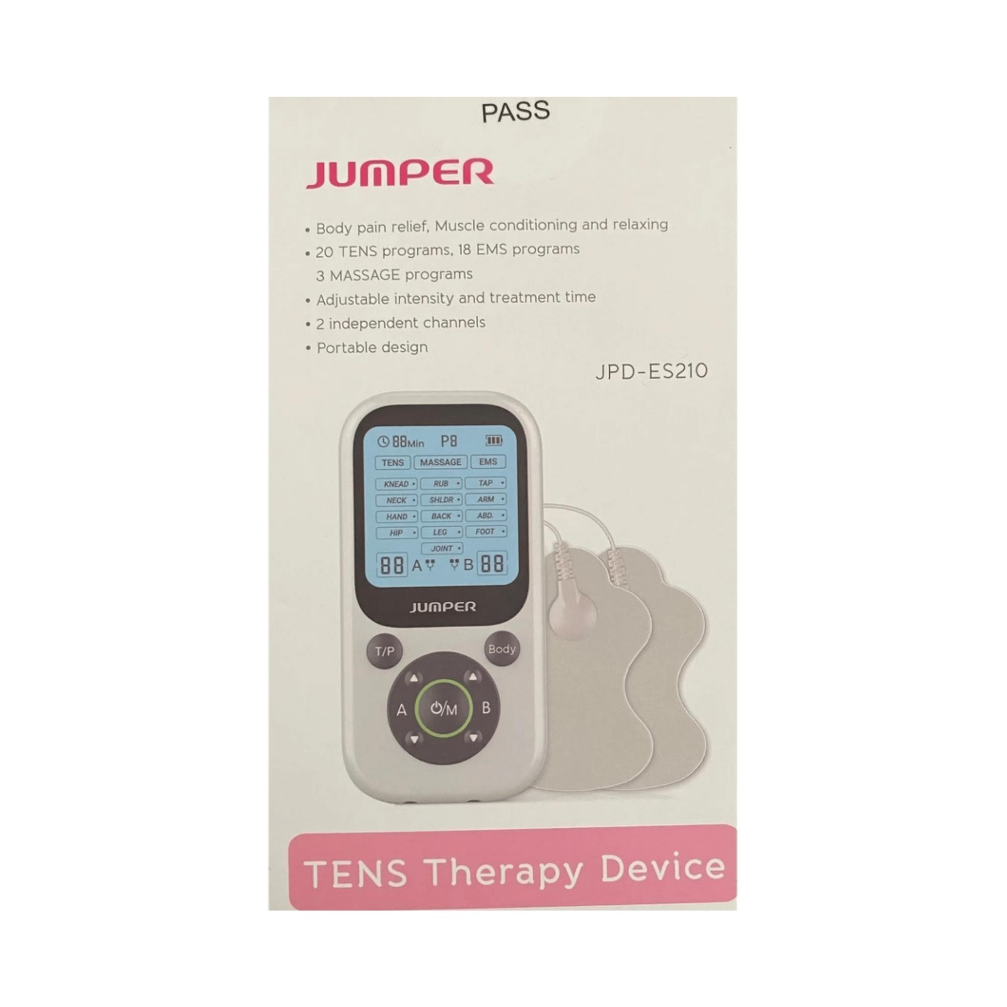 JUMPER - TENS THERAPY EMS VE MASAJ CİHAZI 2 KANALLI JPD-ES210