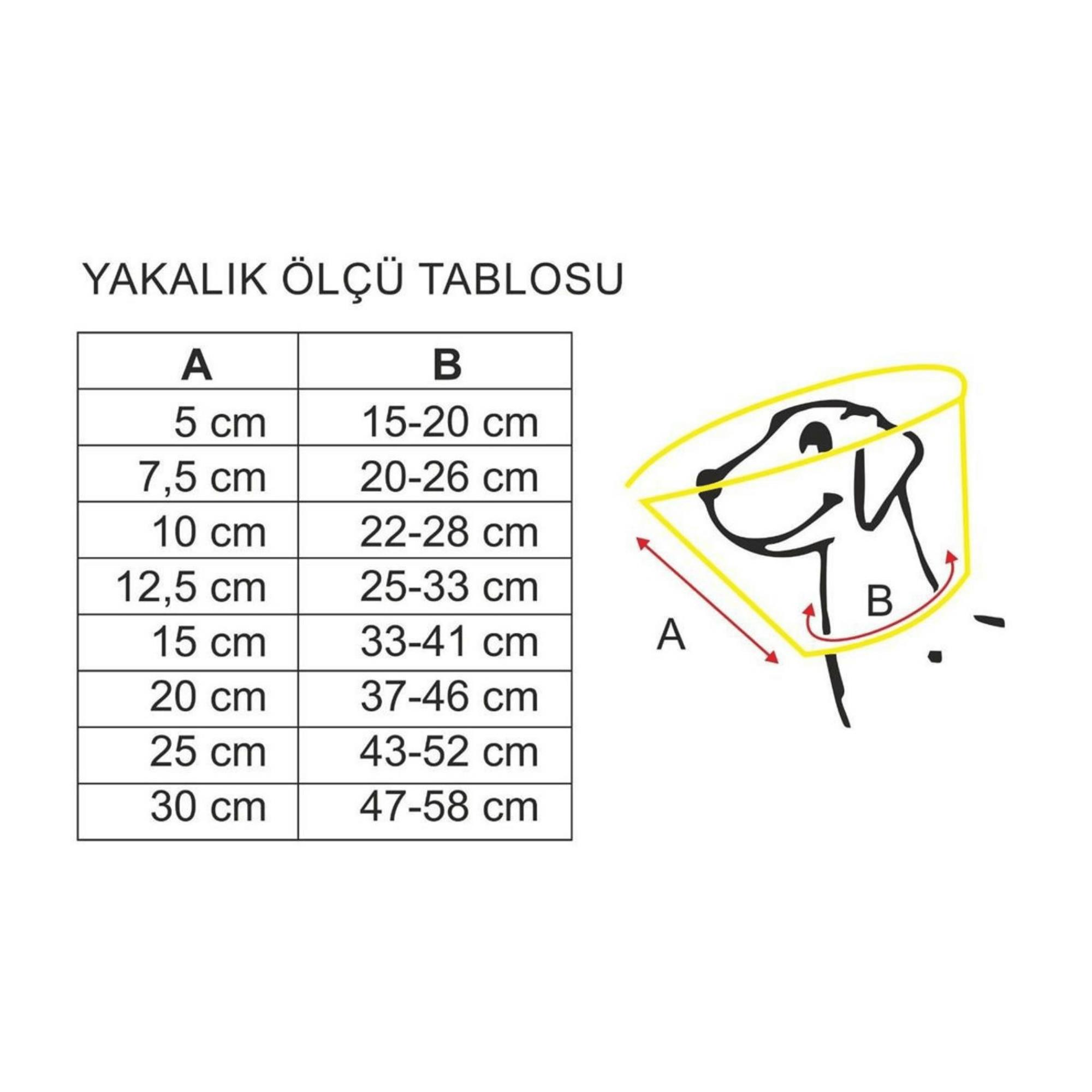 LUMMED - YAKALIK ŞEFFAF - 12.5 CM - 10 ADET