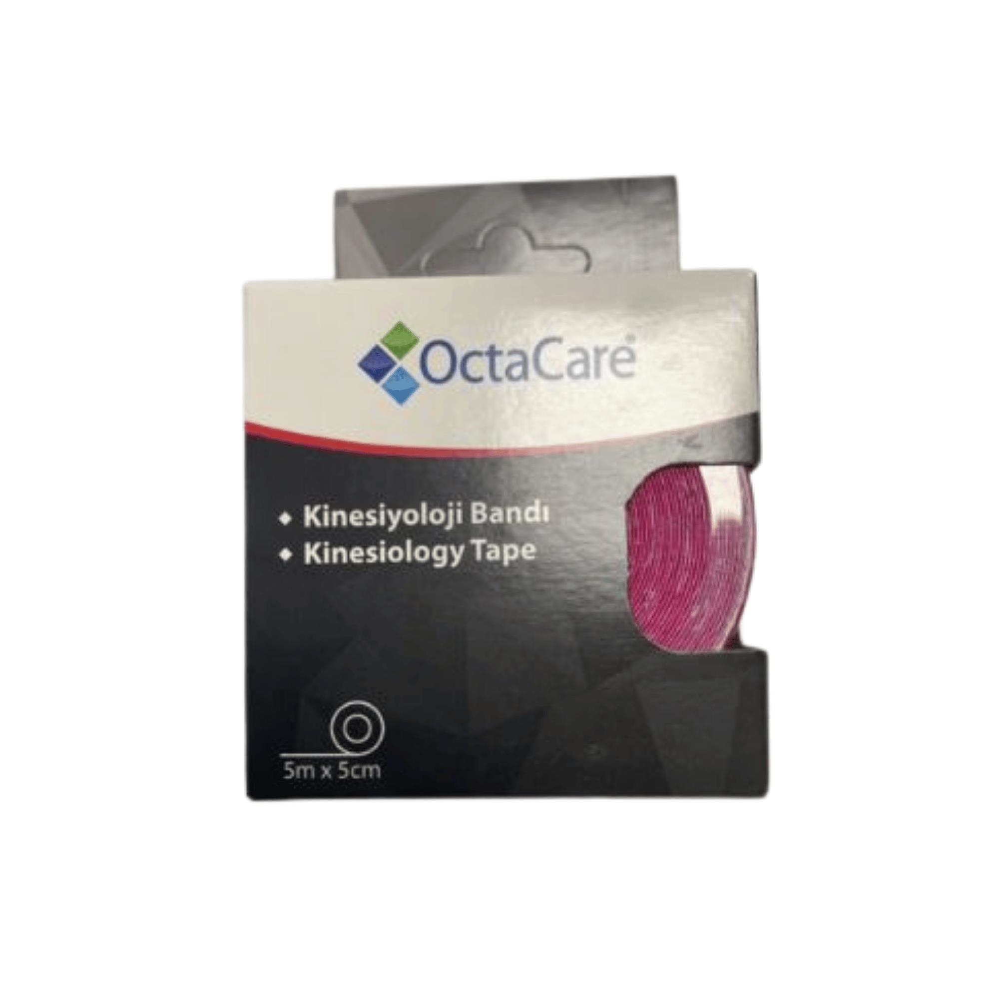 OCTACARE - KİNESİO AĞRI BANDI 5CM X 5M PEMBE