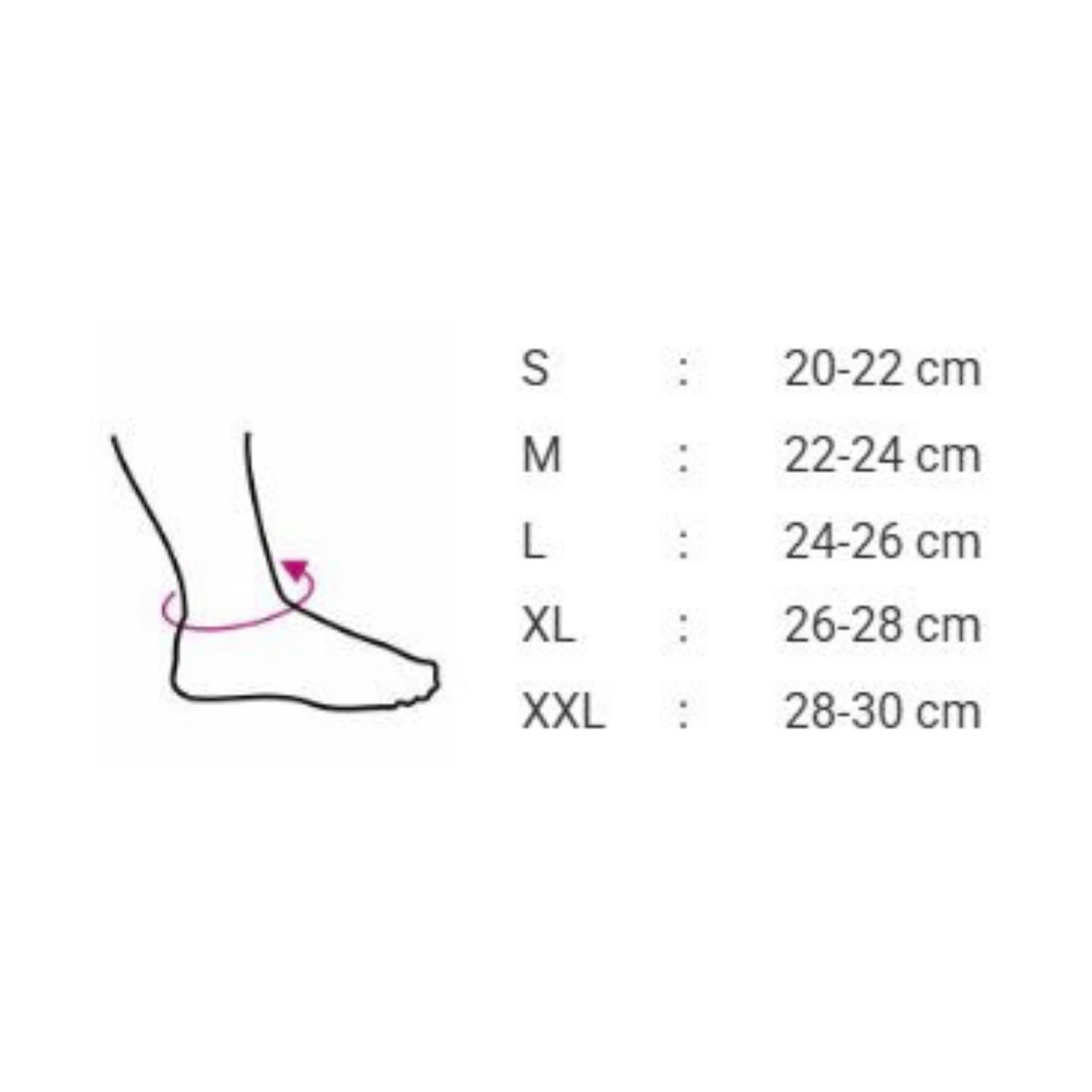 ORTHOCARE - ÖRME AYAK BİLEKLİĞİ MALLEOL DESTEKLİ MALLEOCARE EASY XXL 7911