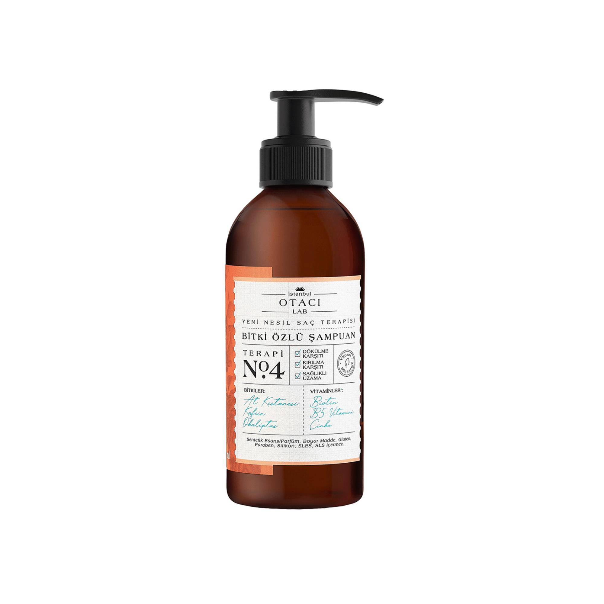 OTACI - BİTKİ ÖZLÜ ŞAMPUAN NO: 4 250 ML
