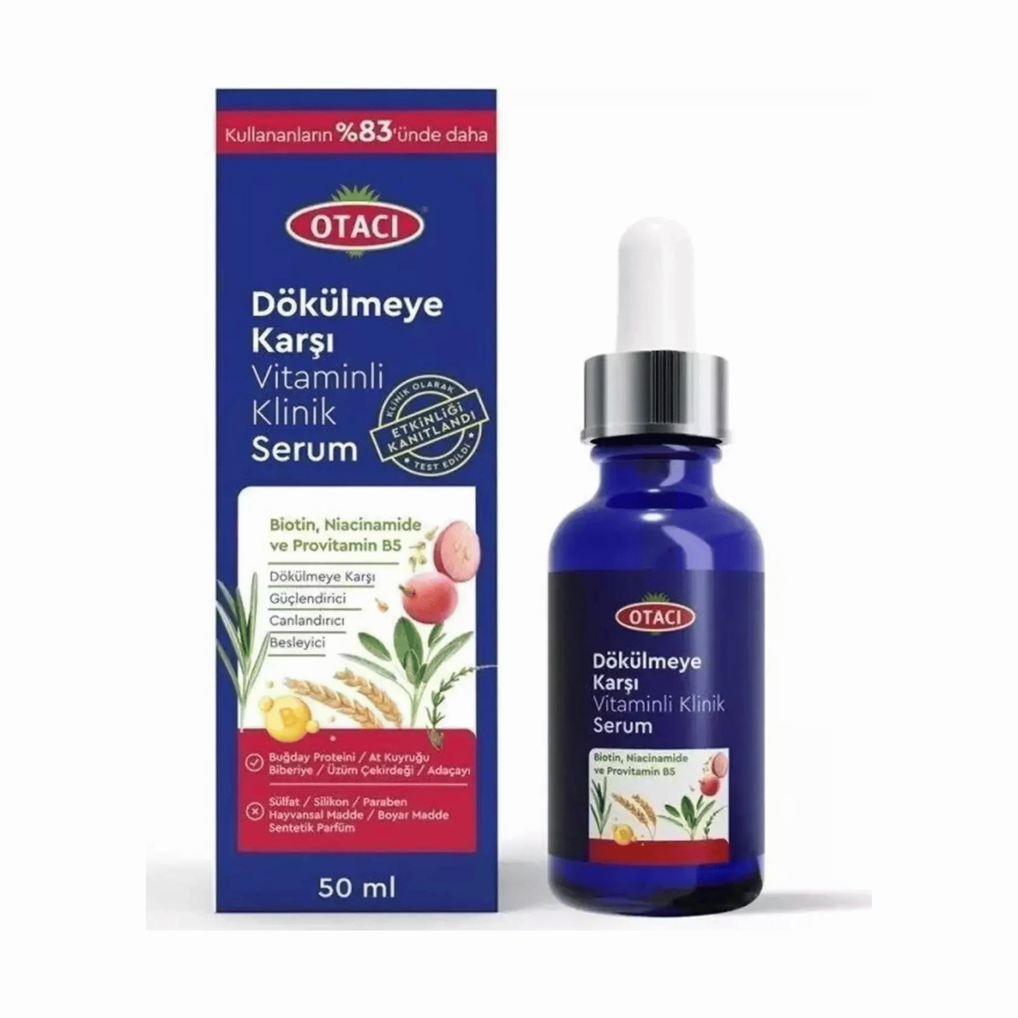 OTACI - DÖKÜLMEYE KARŞI VİTAMİNLİ KLİNİK SERUM 50 ML