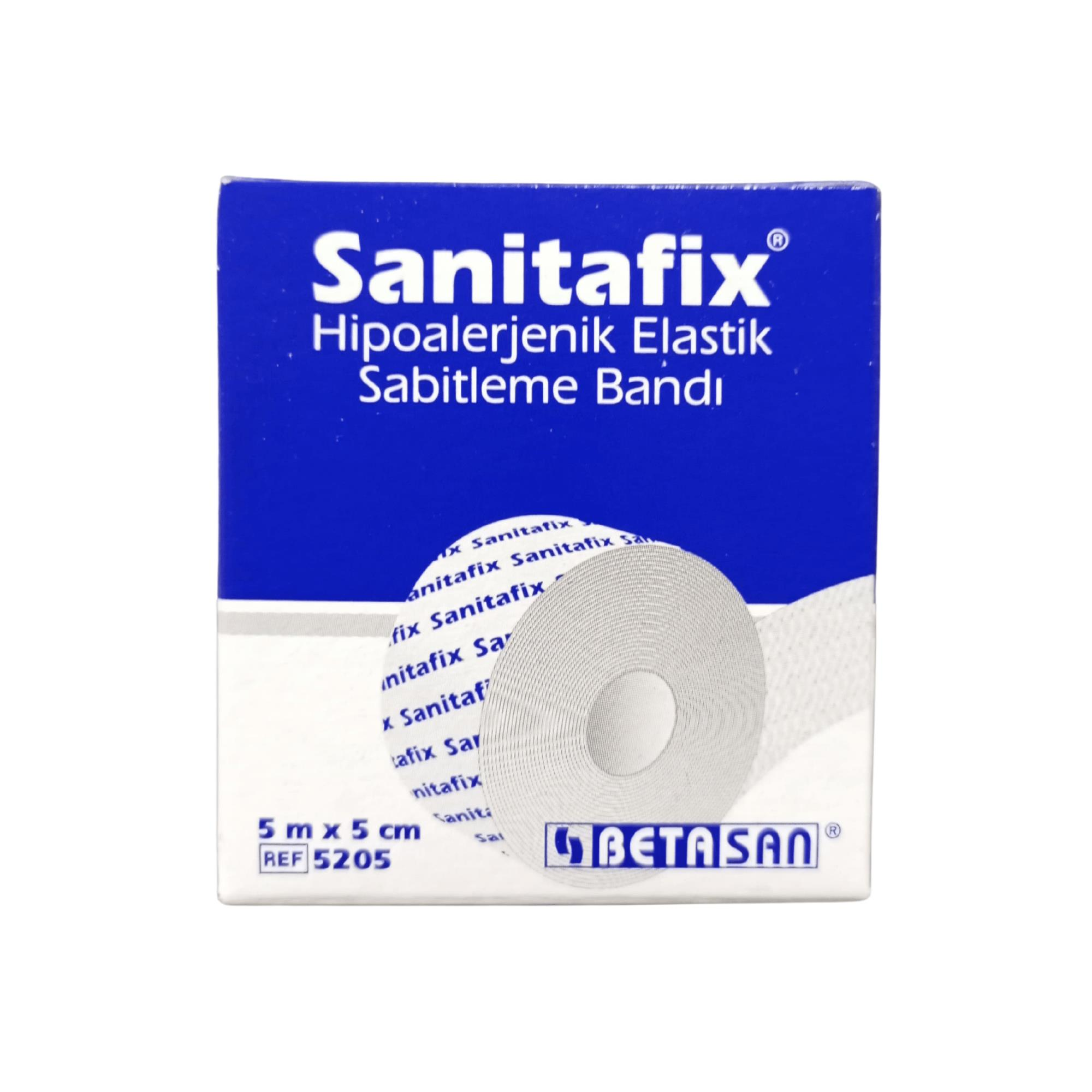 SANİTAFİX - HİPOALERJENİK ESNEK FLASTER 5CM X 5CM REF:5205