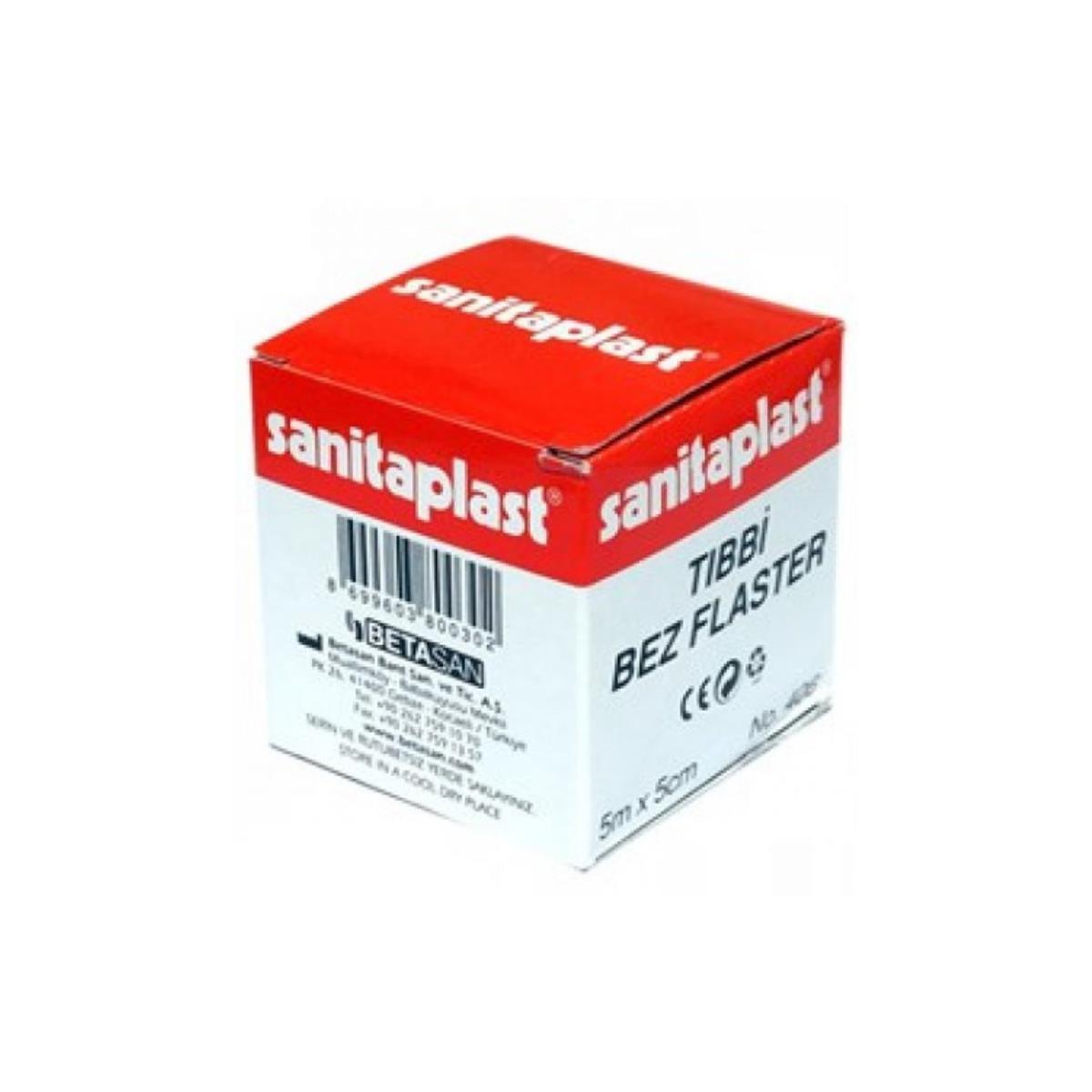 SANİTAPLAST - BEZ FLASTER 5CMX5MT REF : 406