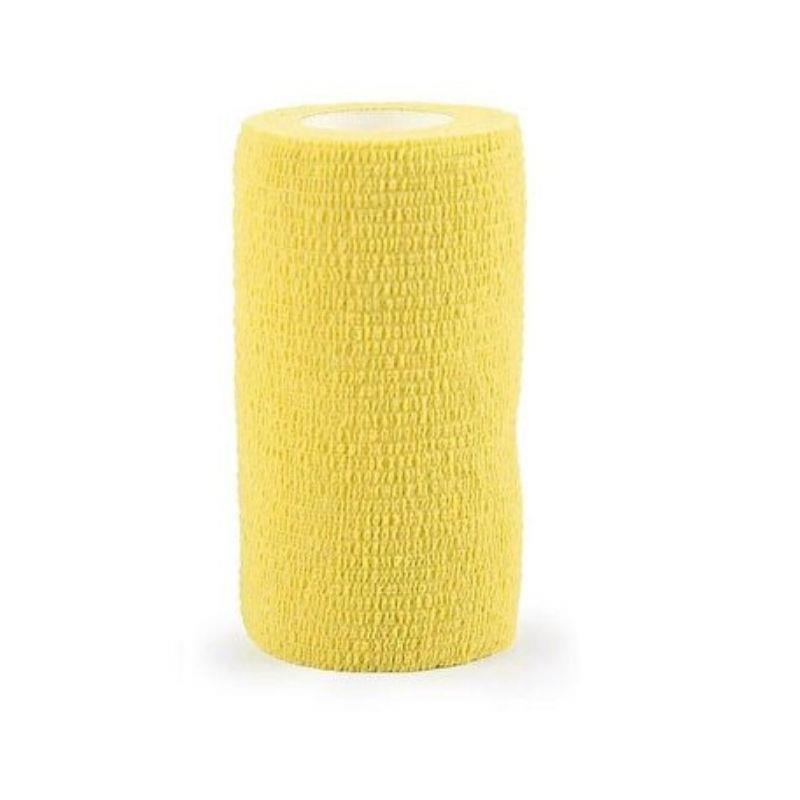 SAYBERK - COBAN KENDİNDEN YAPIŞKANLI BANDAJ 10CMX4.5MT SARI