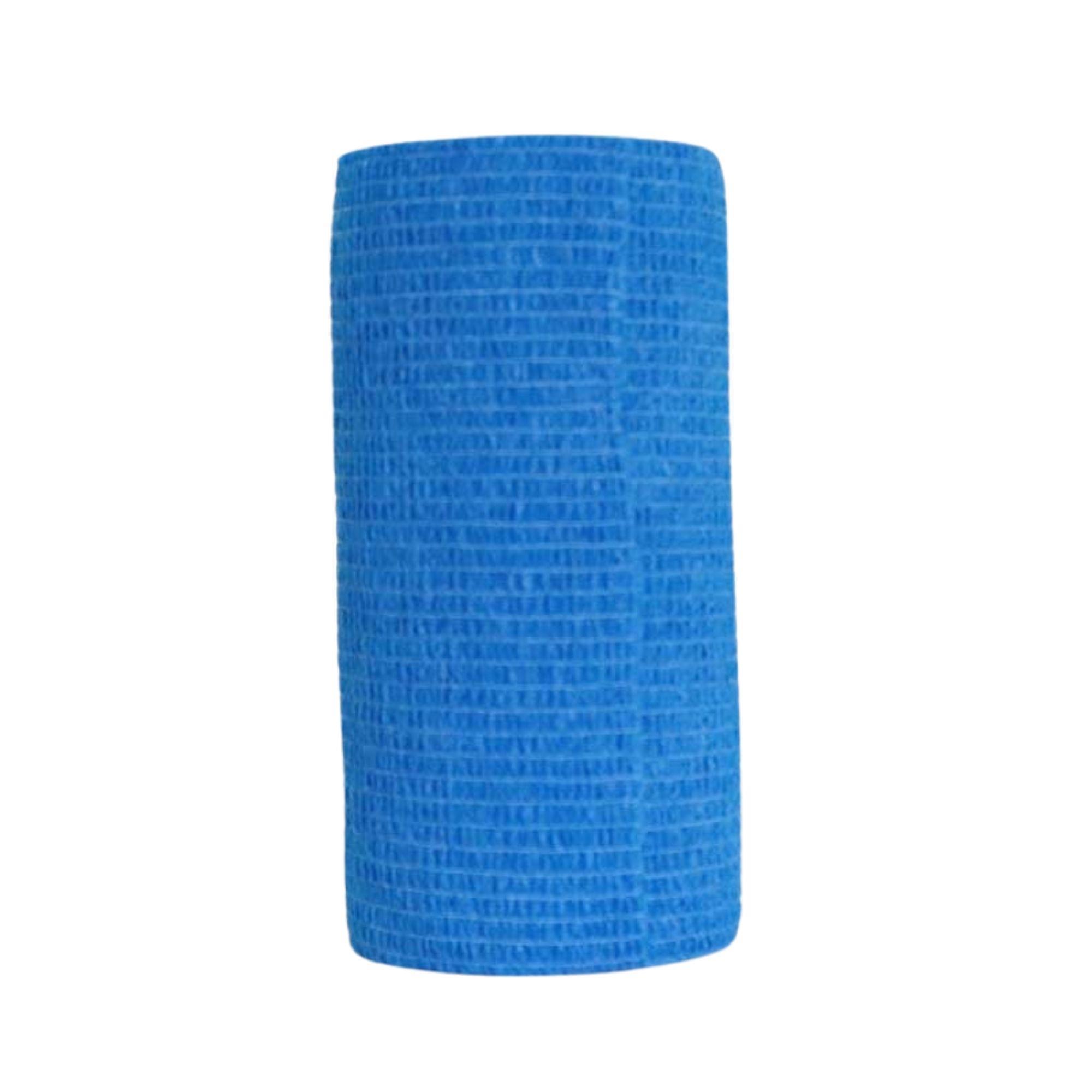 SAYBERK - COBAN KENDİNDEN YAPIŞKANLI BANDAJ 10CMX4.5MT MAVİ - 30 ADET
