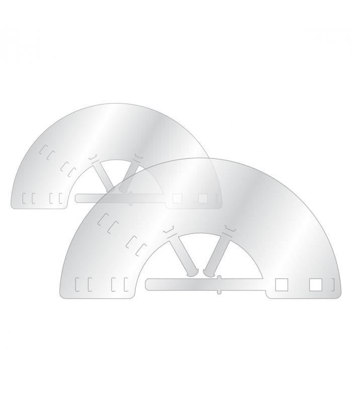 TALES - YAKALIK ŞEFFAF - 15 CM