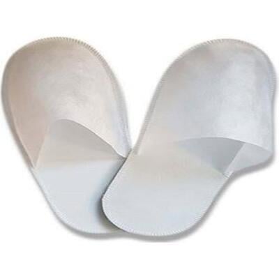 TEK KULLANIMLIK TERLİK BEYAZ LOGOSUZ