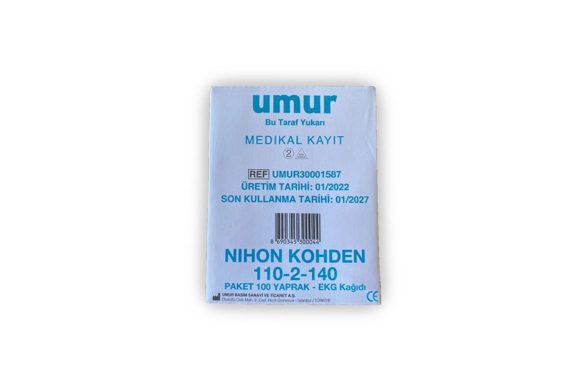 UMUR EKG KAĞIDI NİHON KOHDEN 110-2-140