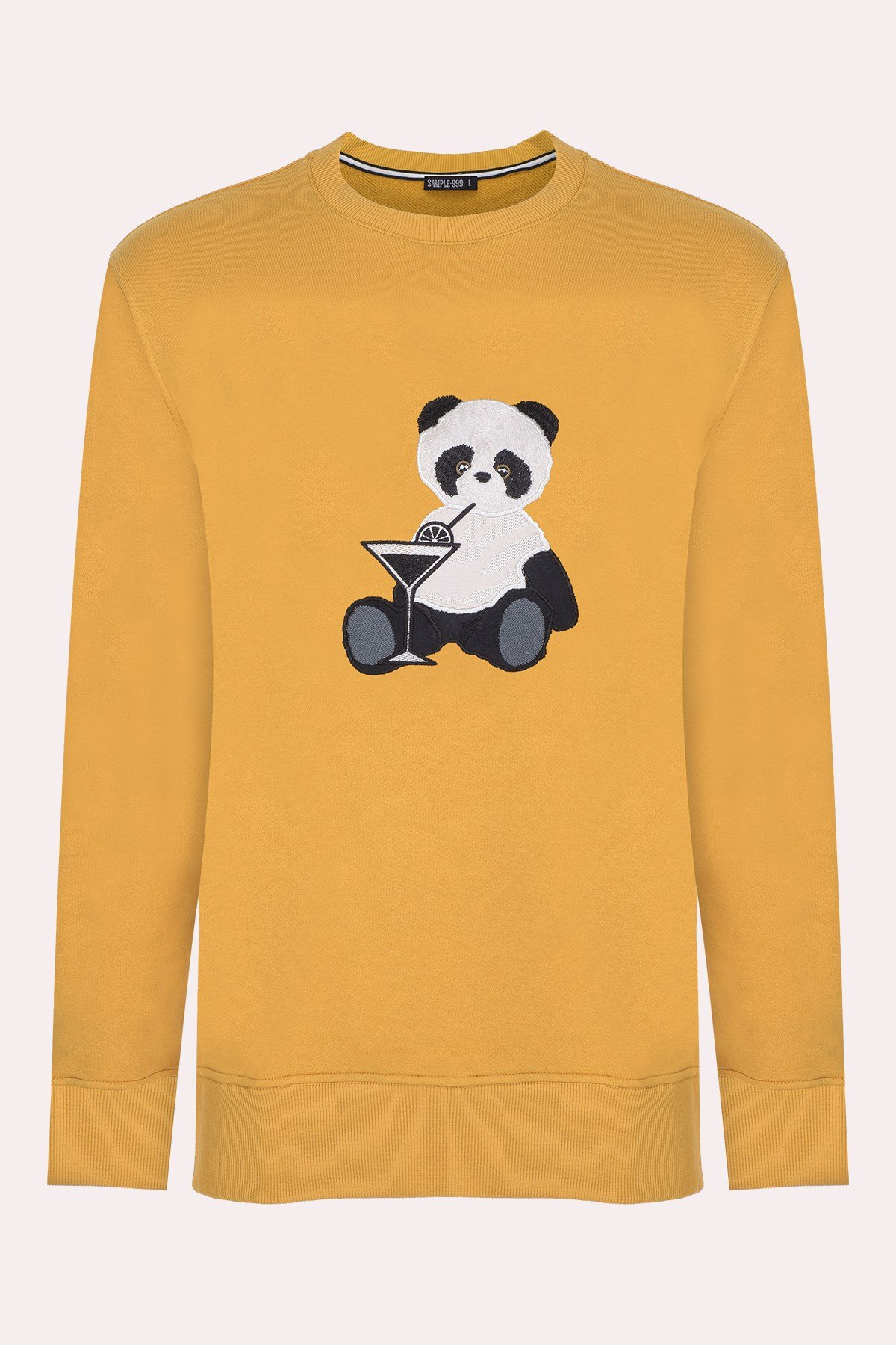 EMBROIDERED PANDA sweatshirt