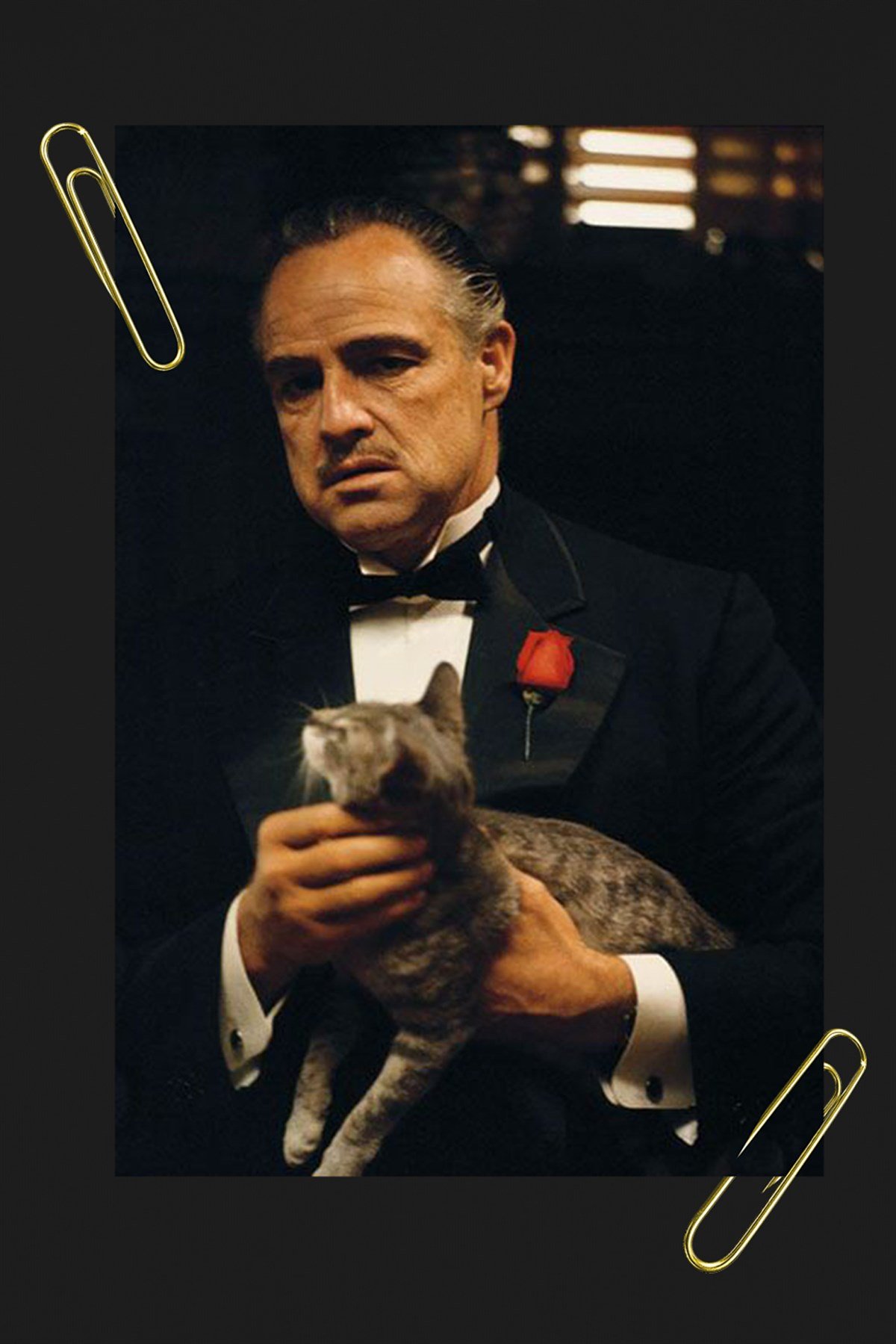 PRINTED 'GODFATHER' tshirt
