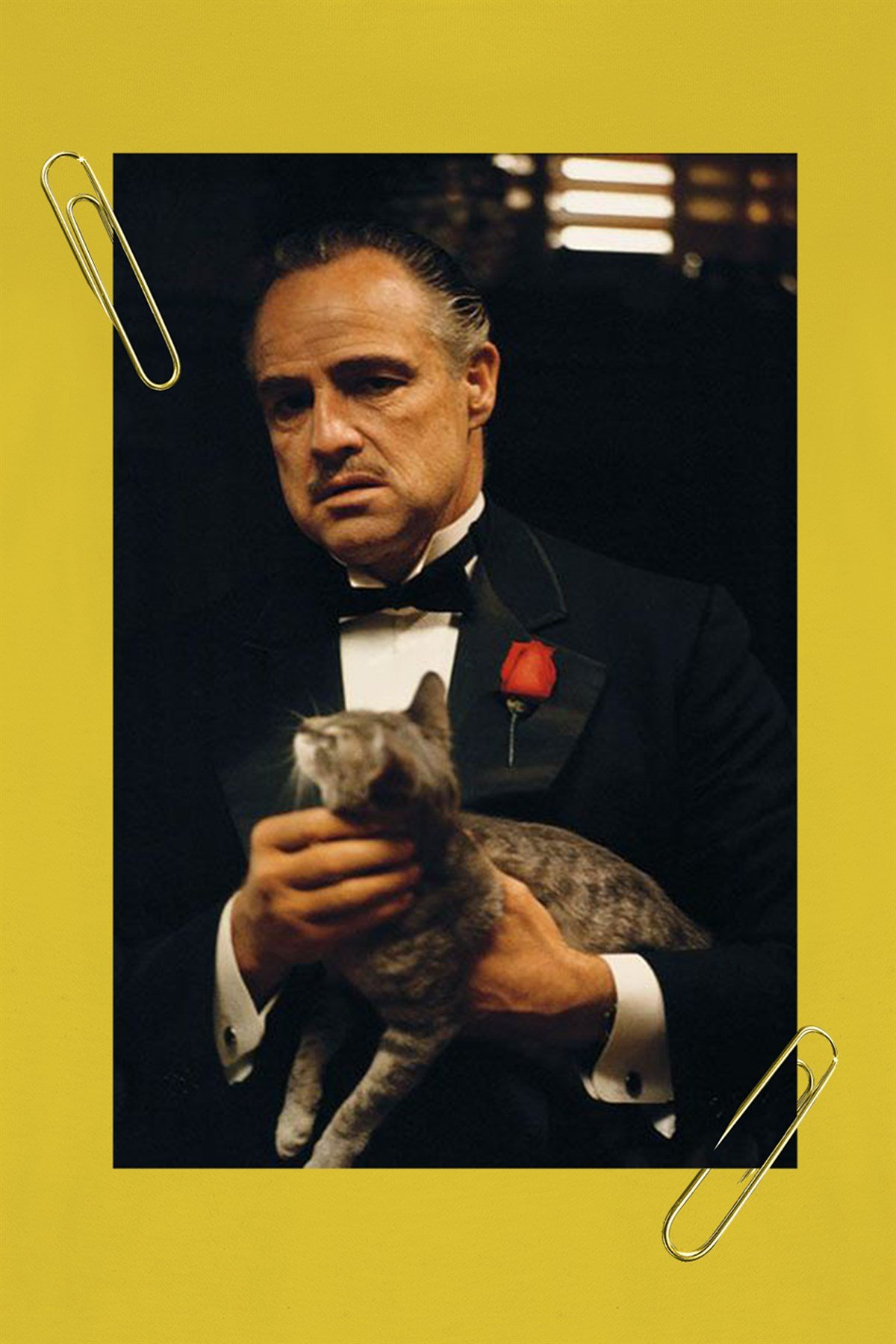 PRINTED 'GODFATHER' tshirt
