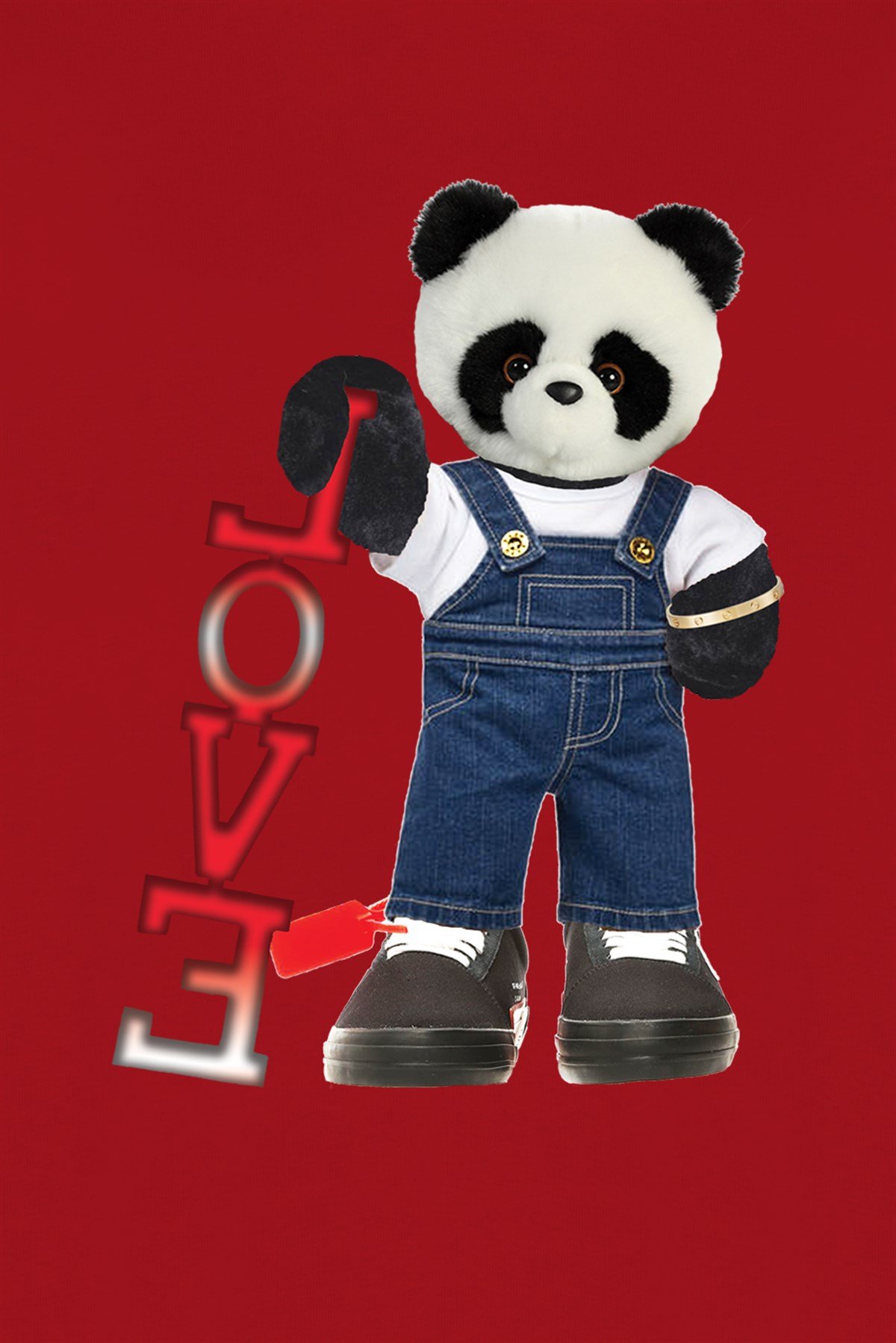 PRINTED PANDA tshirt