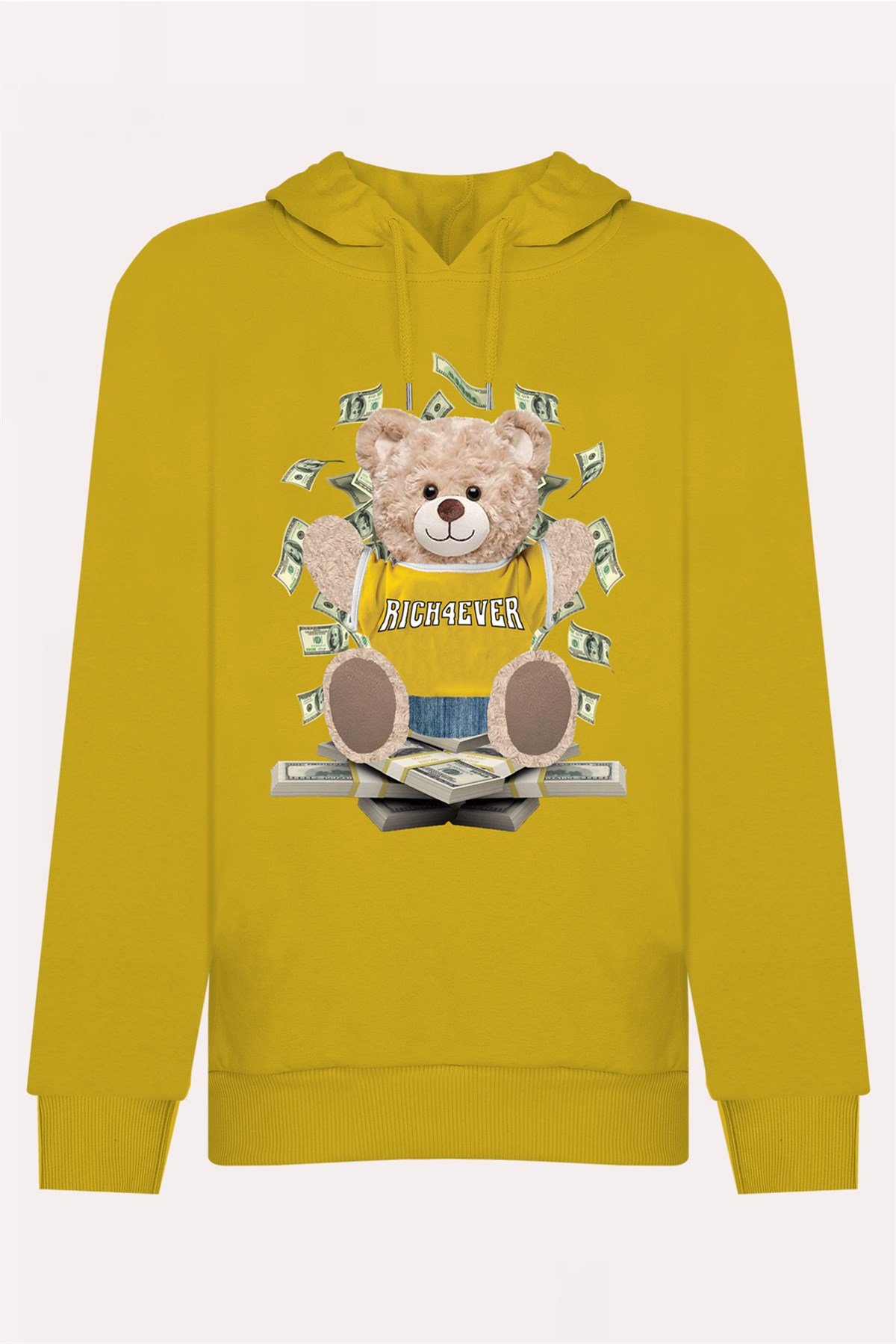 PRINTED TEDDY BEAR hoodie