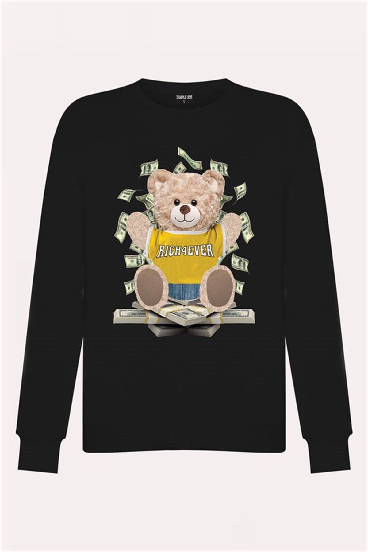 PRINTED TEDDY BEAR sweatshirt