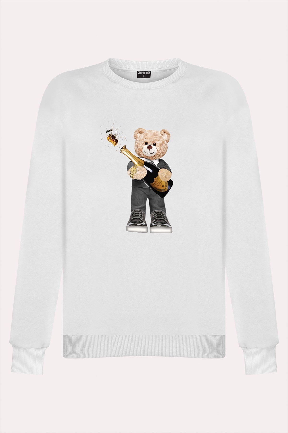 PRINTED TEDDY BEAR sweatshirt
