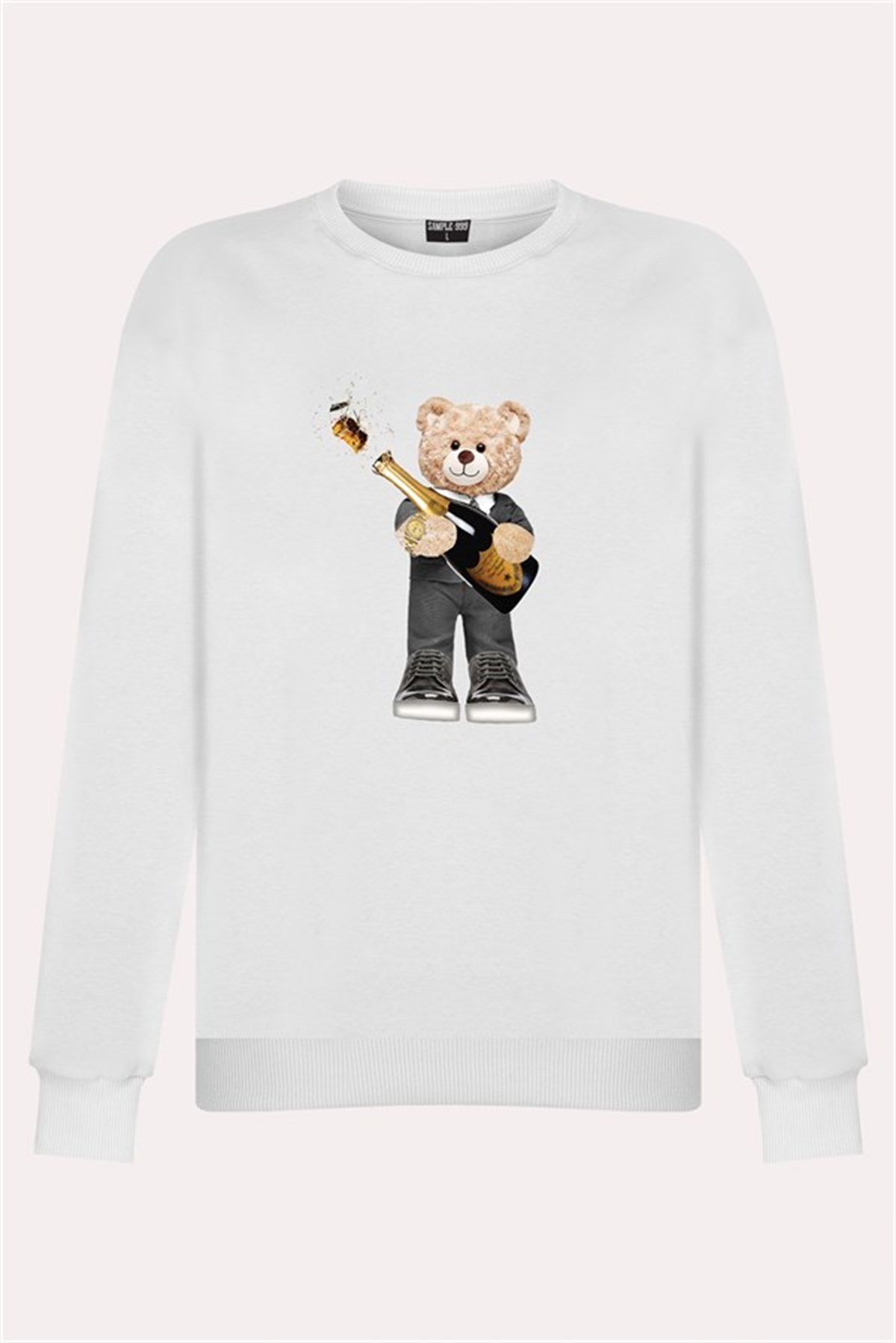 PRINTED TEDDY BEAR sweatshirt
