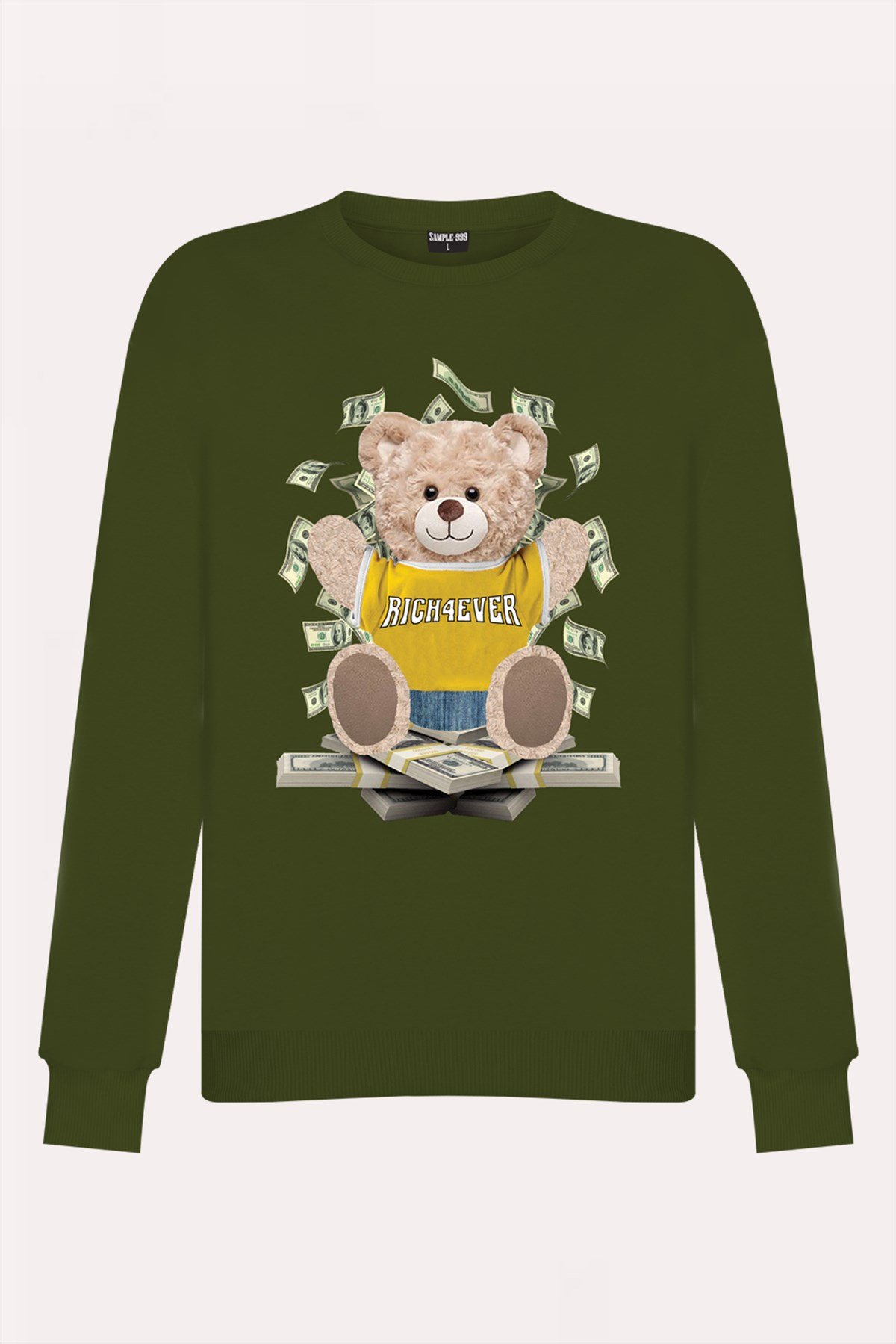 PRINTED TEDDY BEAR sweatshirt