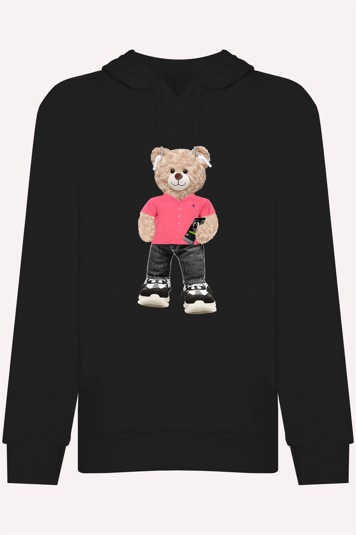 PRINTED TEDDY BEAR sweatshirt