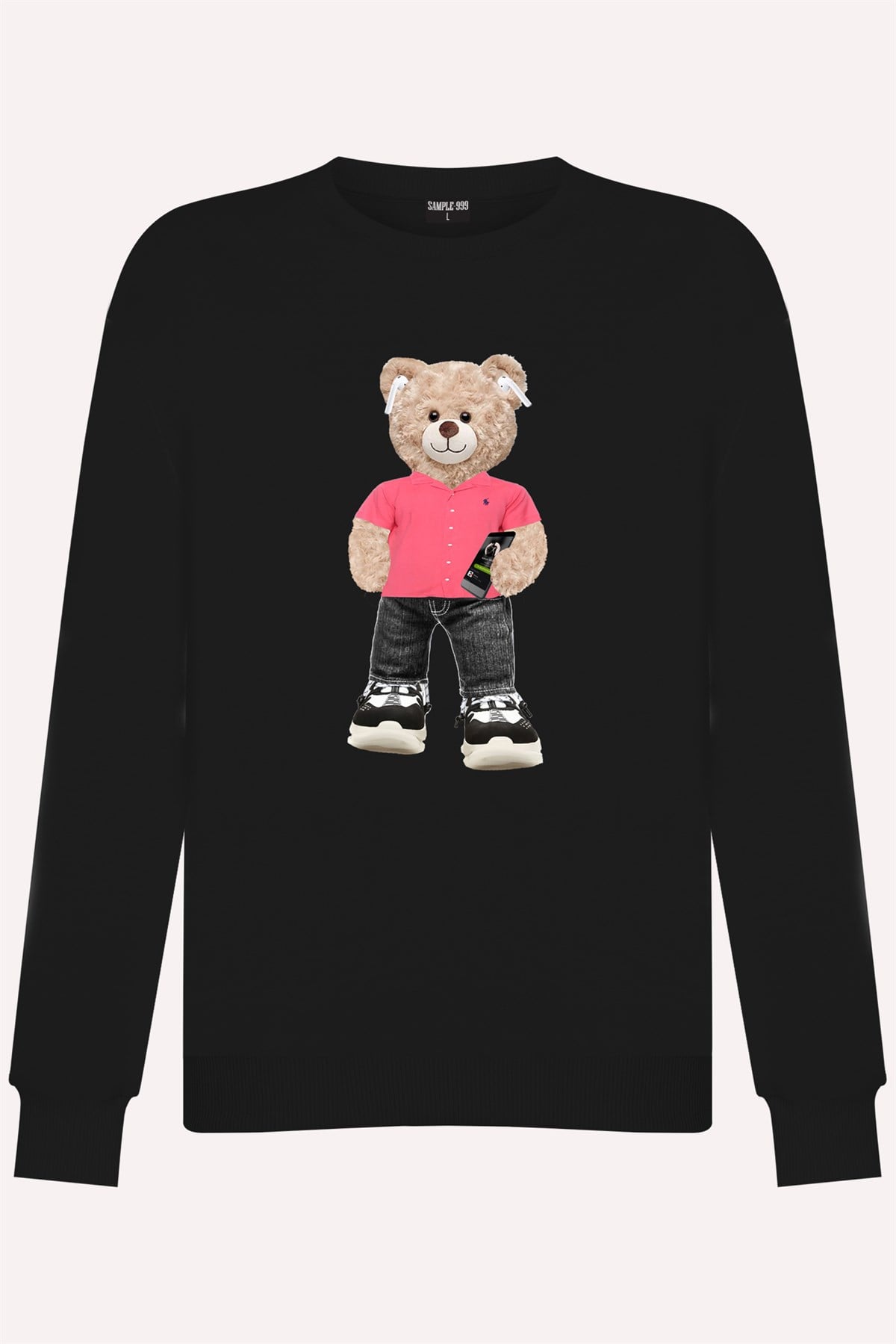 PRINTED TEDDY BEAR sweatshirt