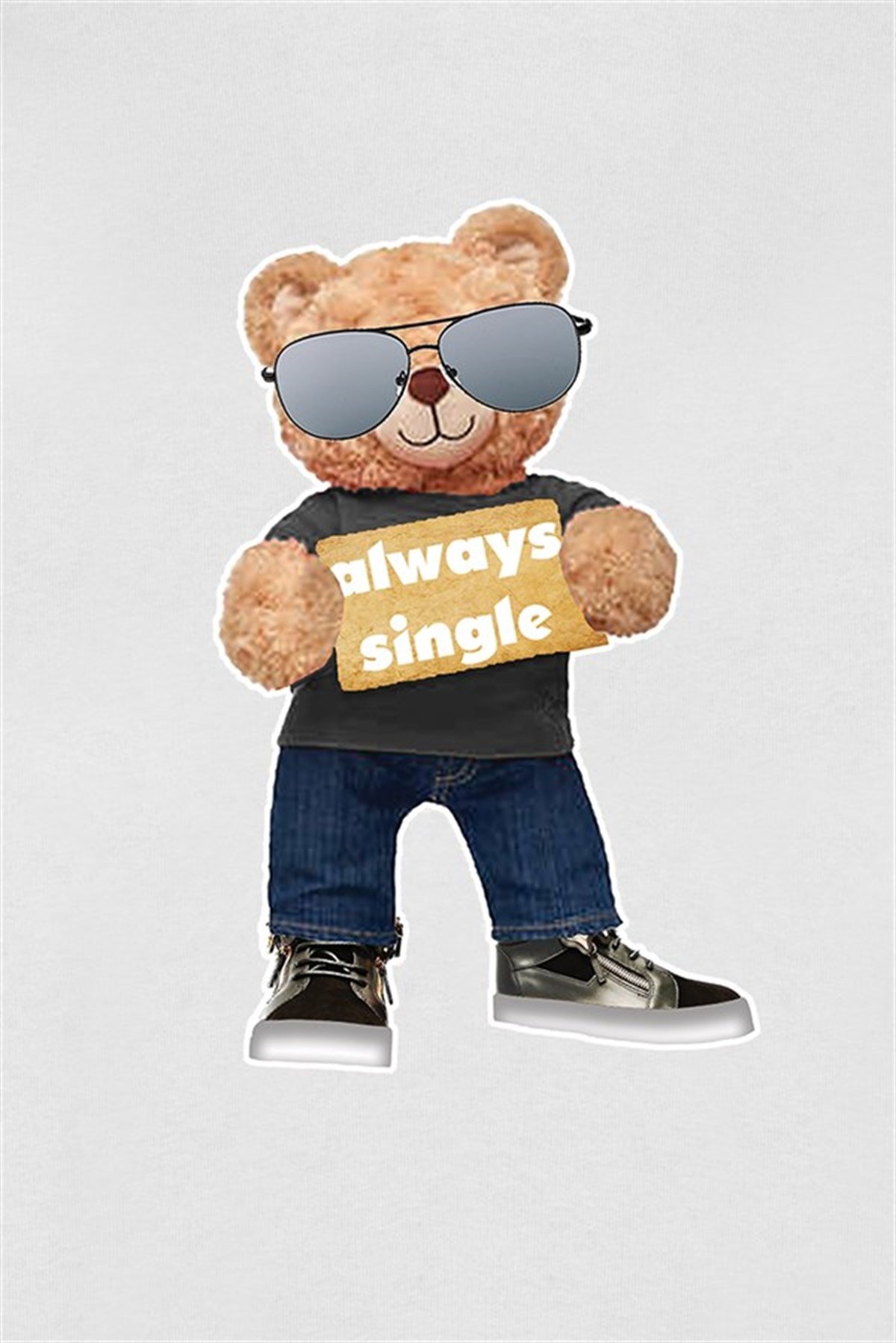 PRINTED TEDDY BEAR sweatshirt