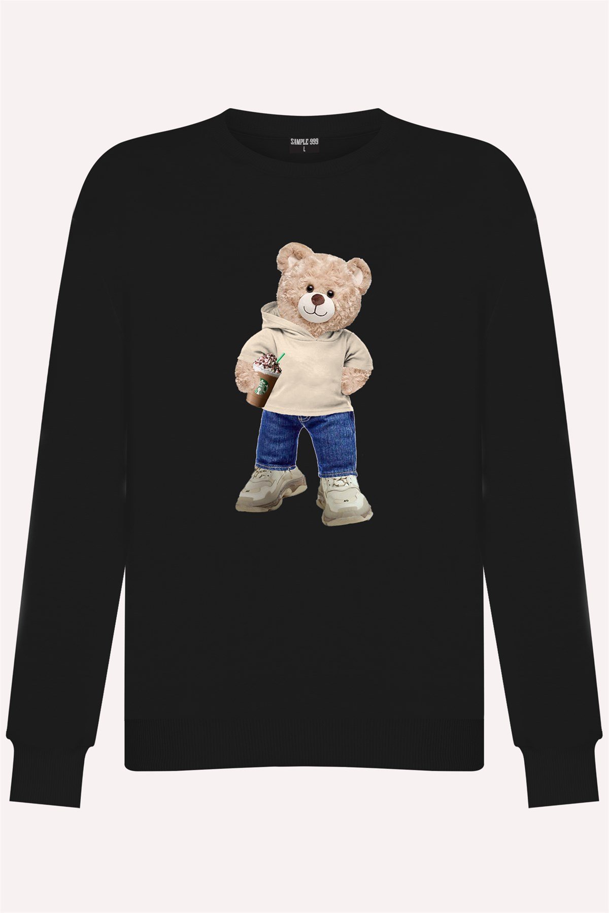 PRINTED TEDDY BEAR sweatshirt