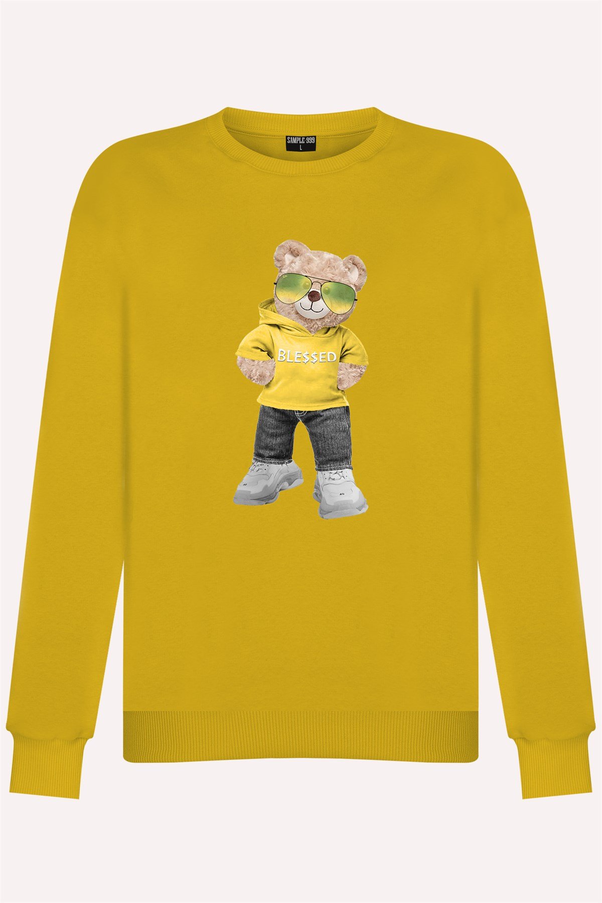 PRINTED TEDDY BEAR sweatshirt