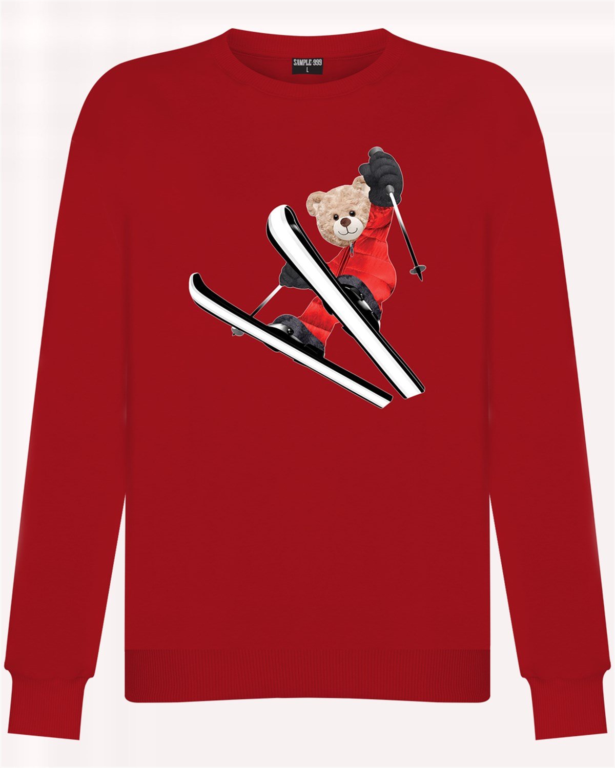 PRINTED TEDDY BEAR sweatshirt
