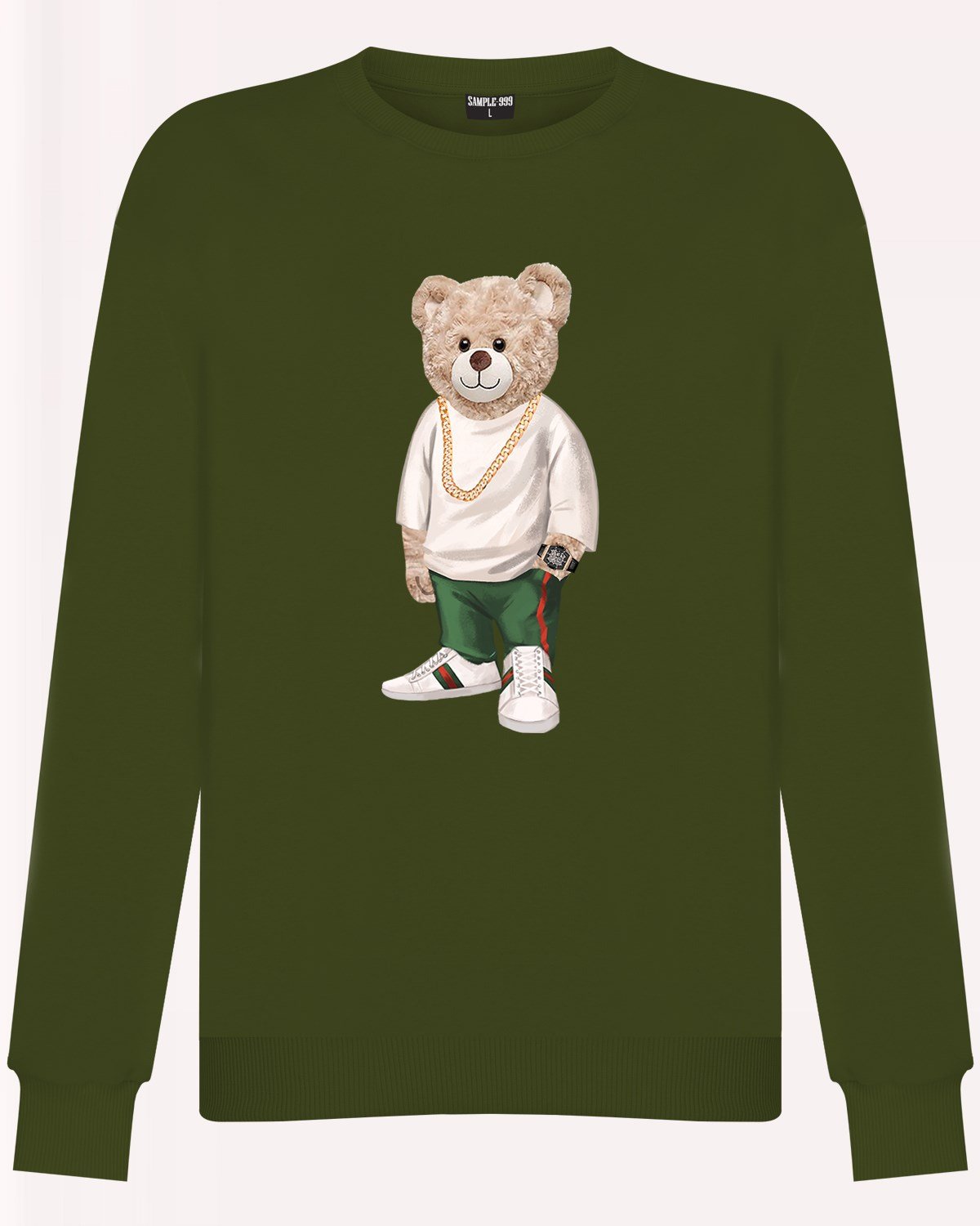 PRINTED TEDDY BEAR sweatshirt