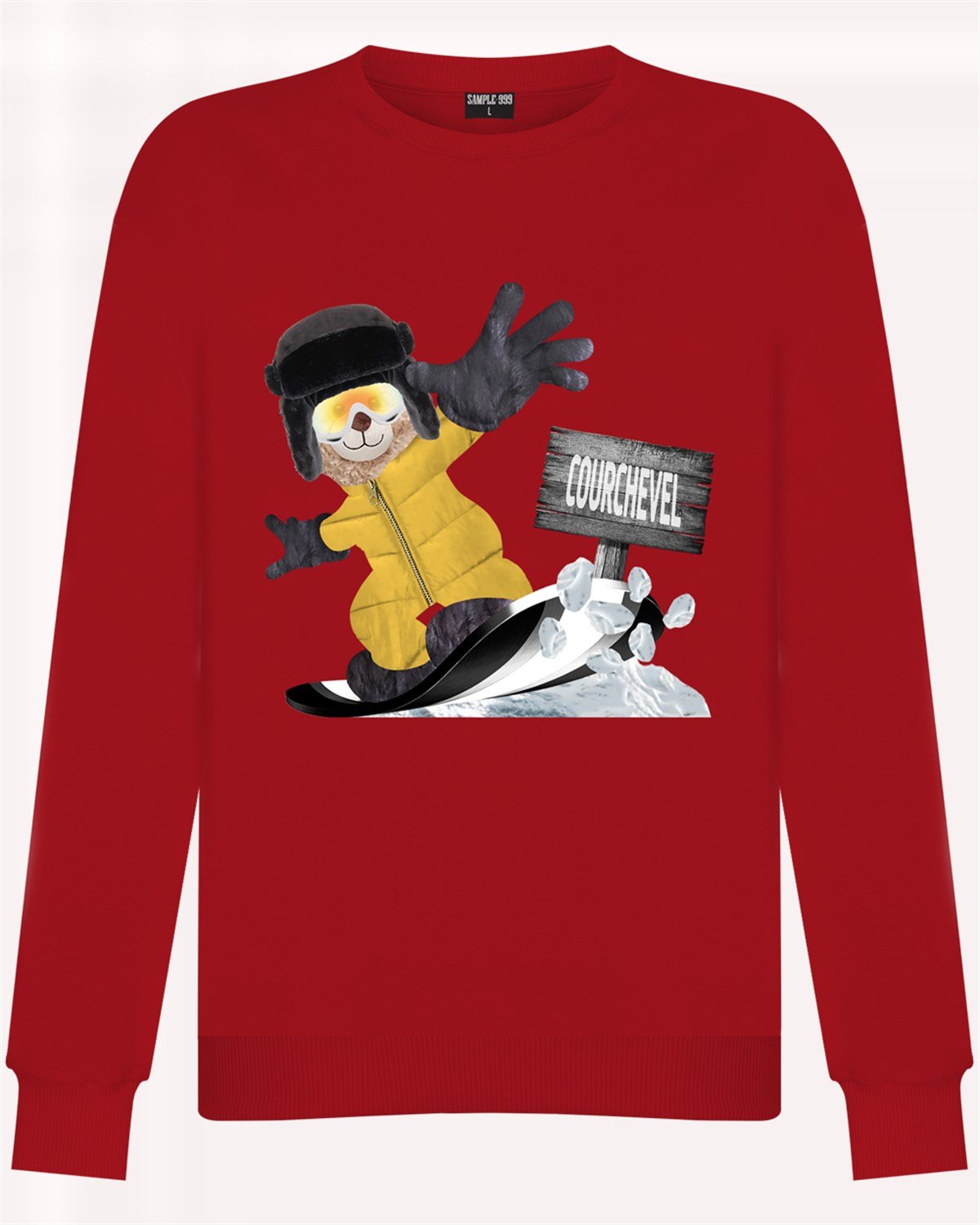 PRINTED TEDDY BEAR sweatshirt