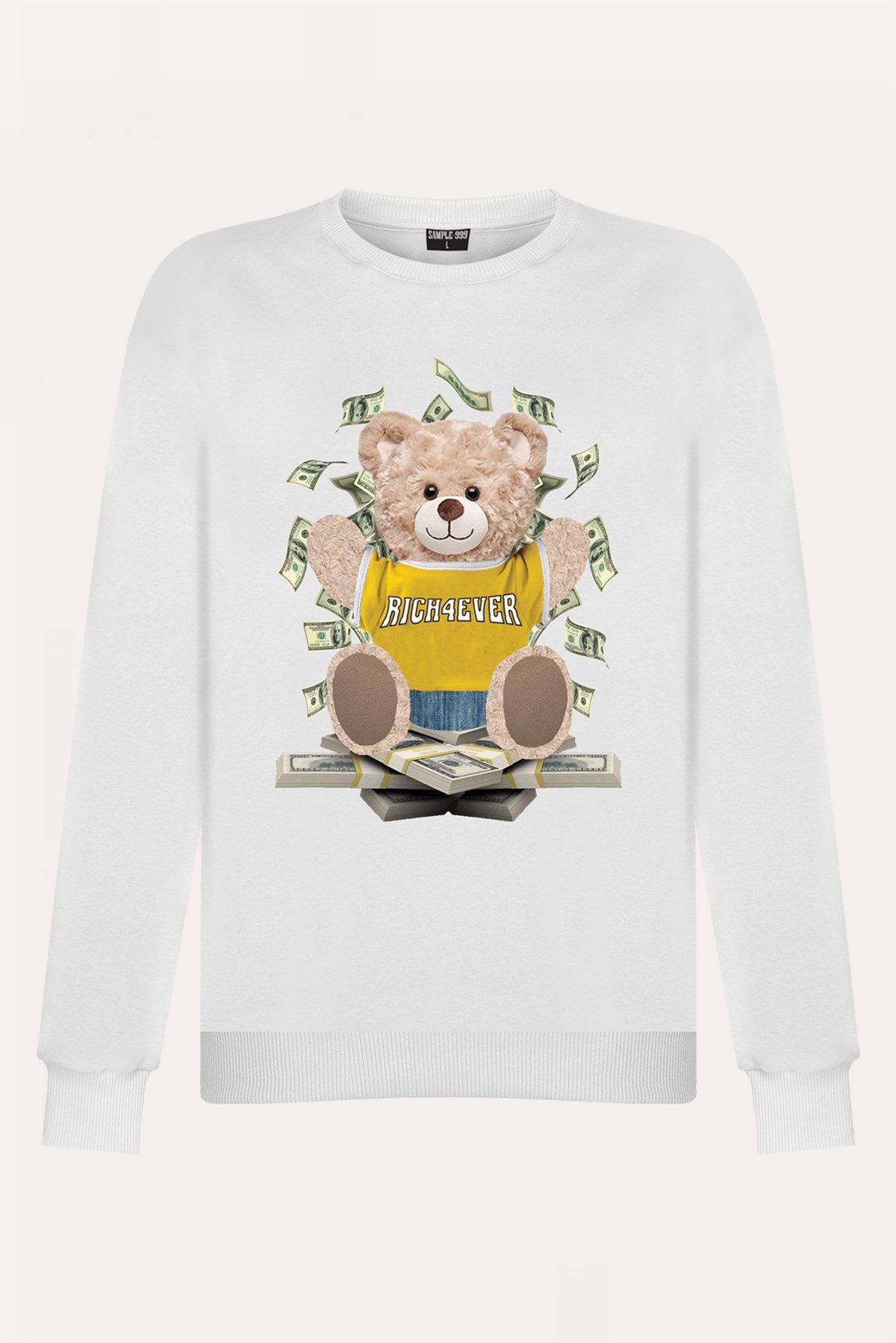 PRINTED TEDDY BEAR sweatshirt