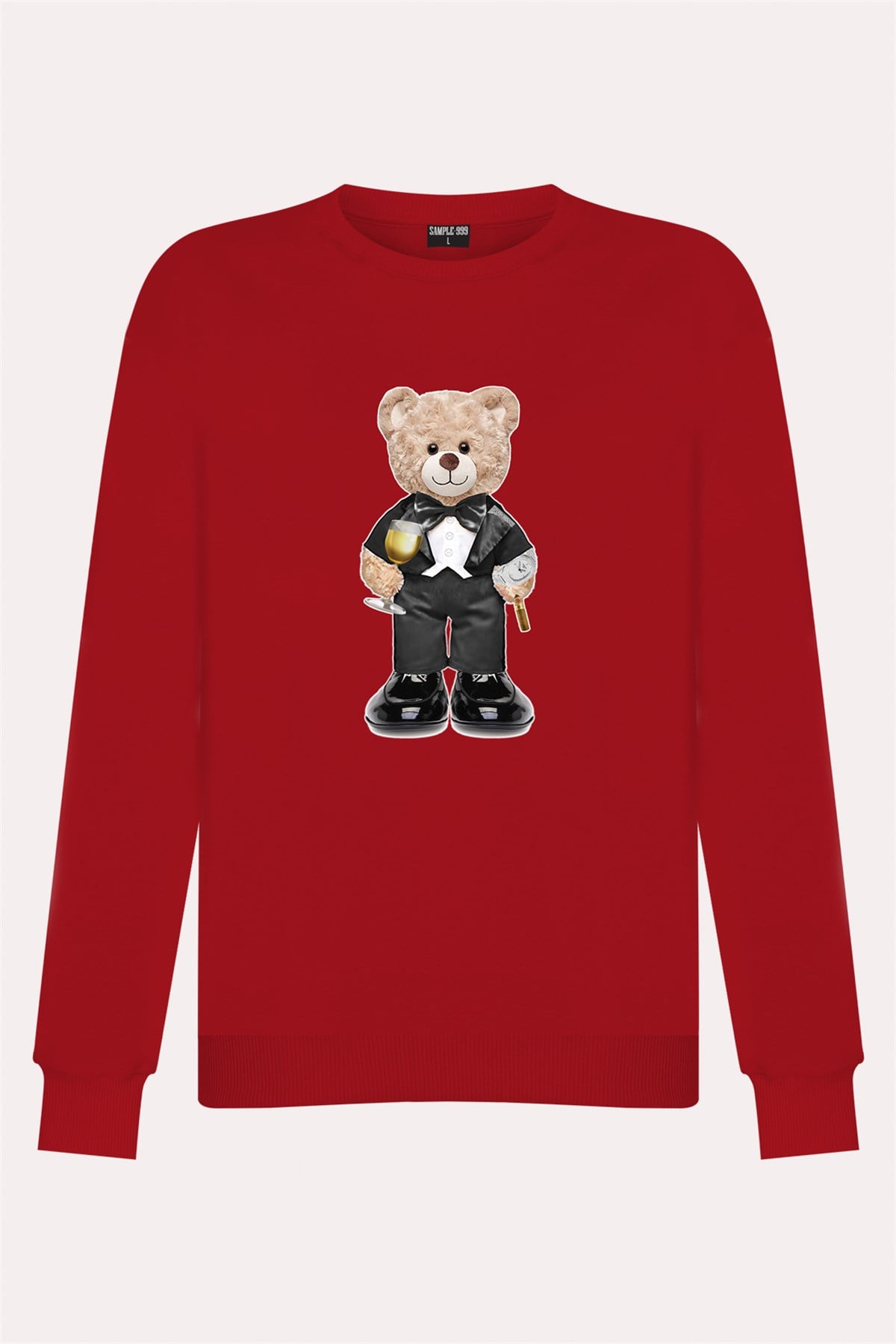 PRINTED TEDDY BEAR sweatshirt