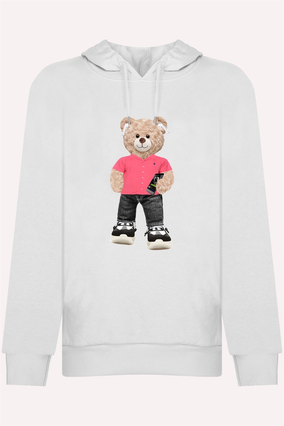 PRINTED TEDDY BEAR sweatshirt