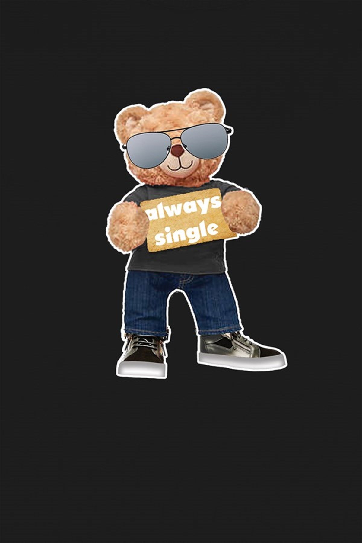 PRINTED TEDDY BEAR sweatshirt