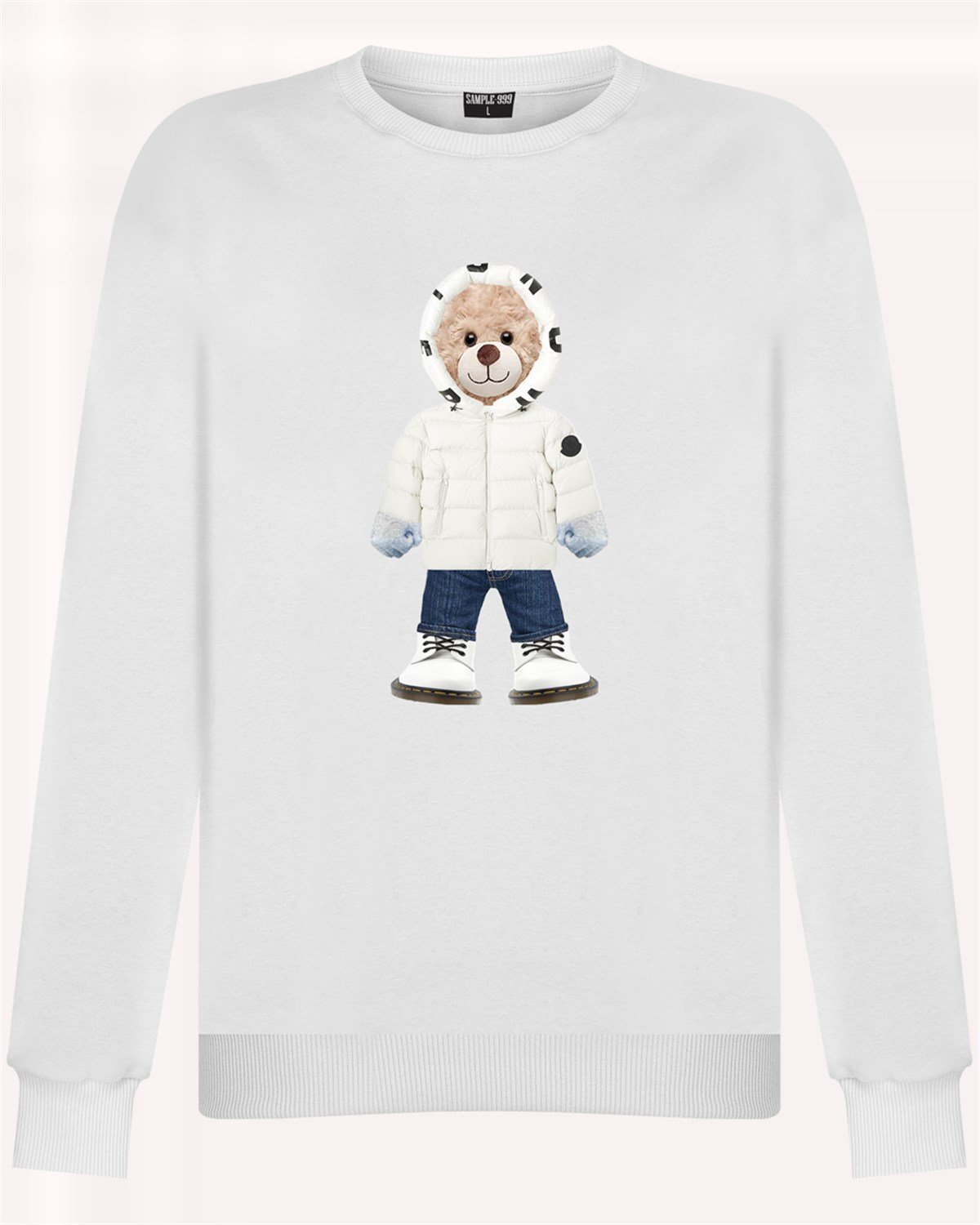 PRINTED TEDDY BEAR sweatshirt