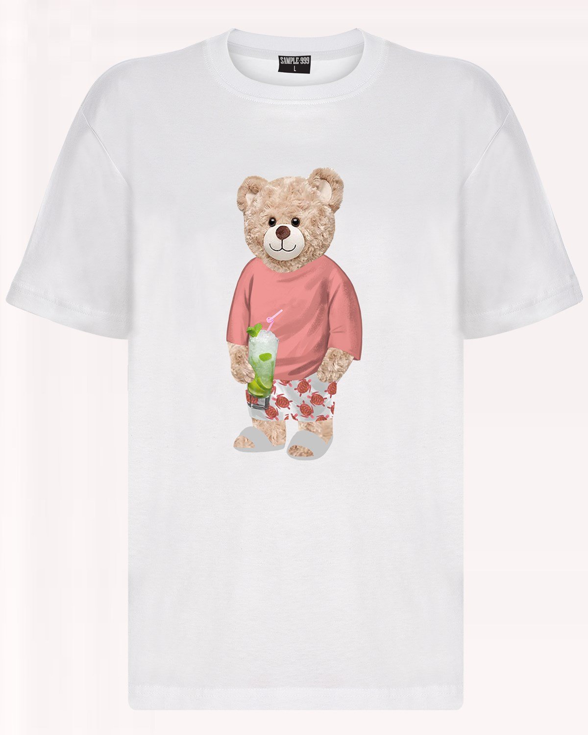 PRINTED TEDDY BEAR tshirt