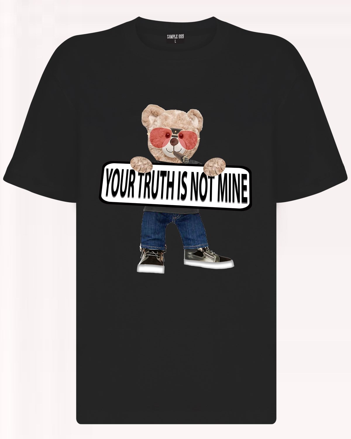 PRINTED TEDDY BEAR tshirt