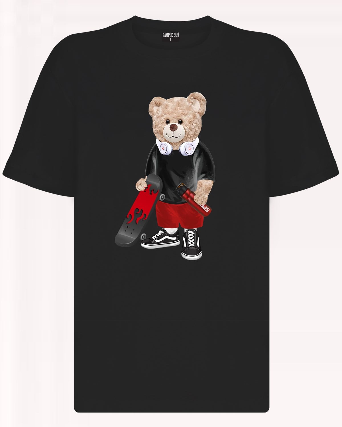 PRINTED TEDDY BEAR tshirt