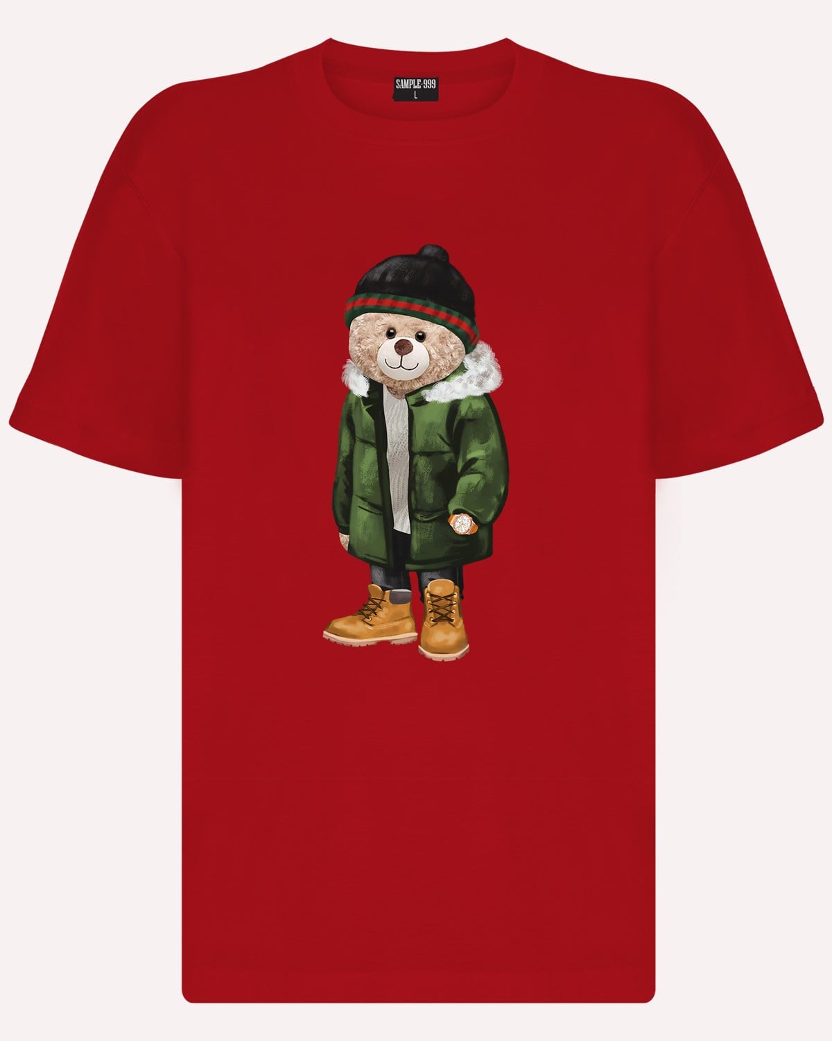 PRINTED TEDDY BEAR tshirt