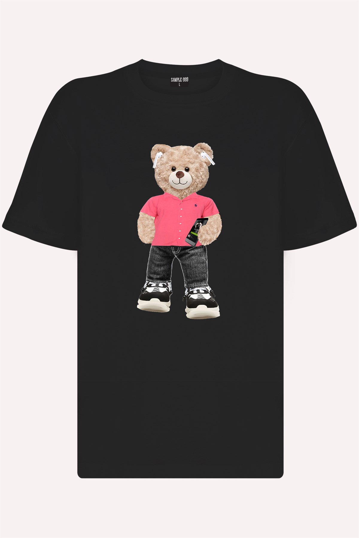 PRINTED TEDDY BEAR tshirt