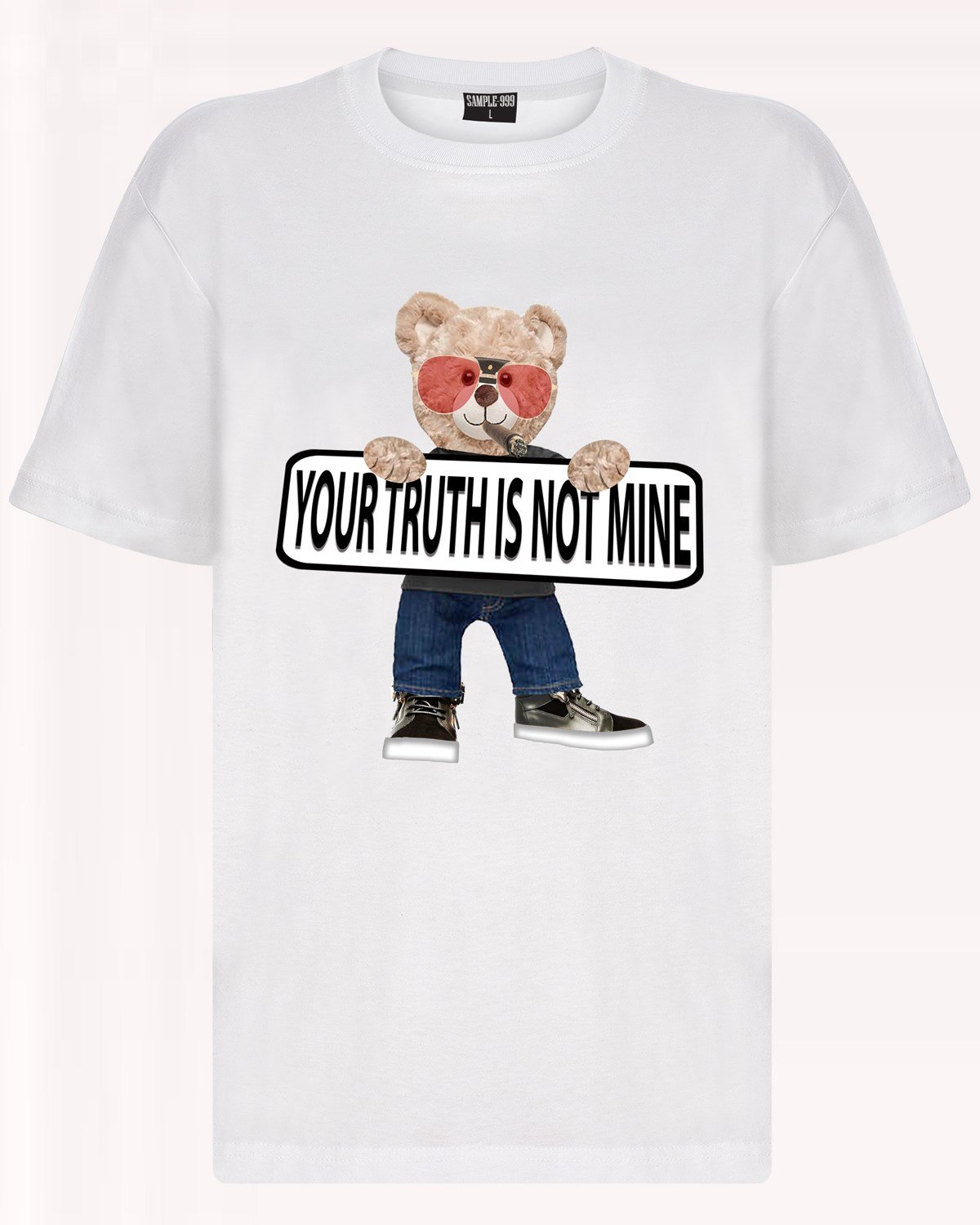 PRINTED TEDDY BEAR tshirt