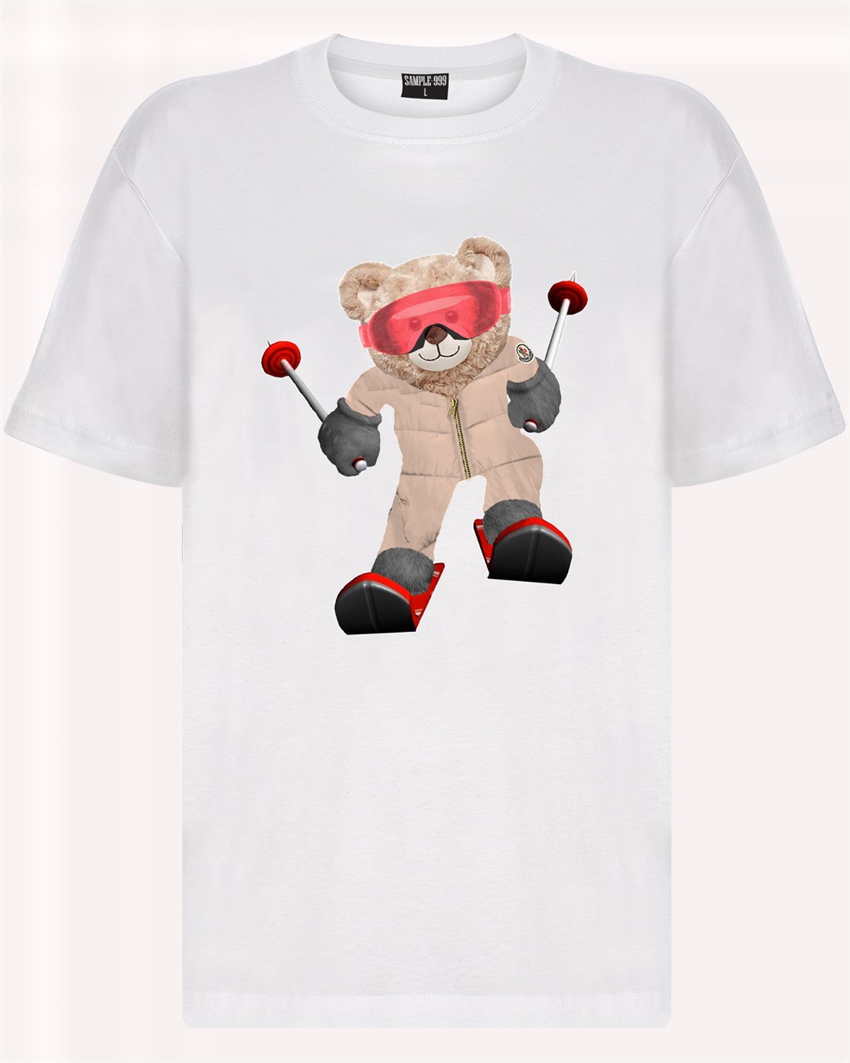 PRINTED TEDDY BEAR tshirt